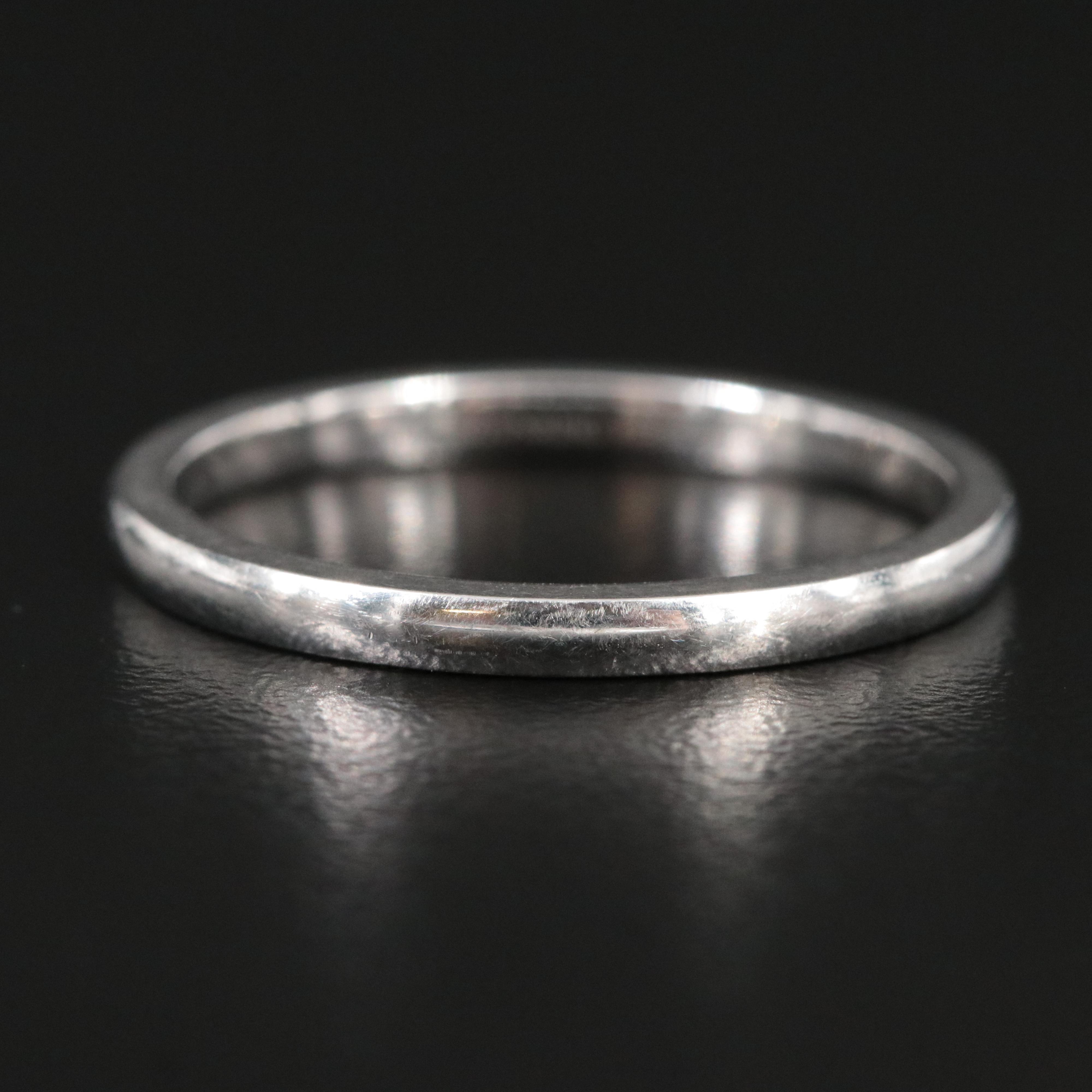 CrownRing Platinum Band