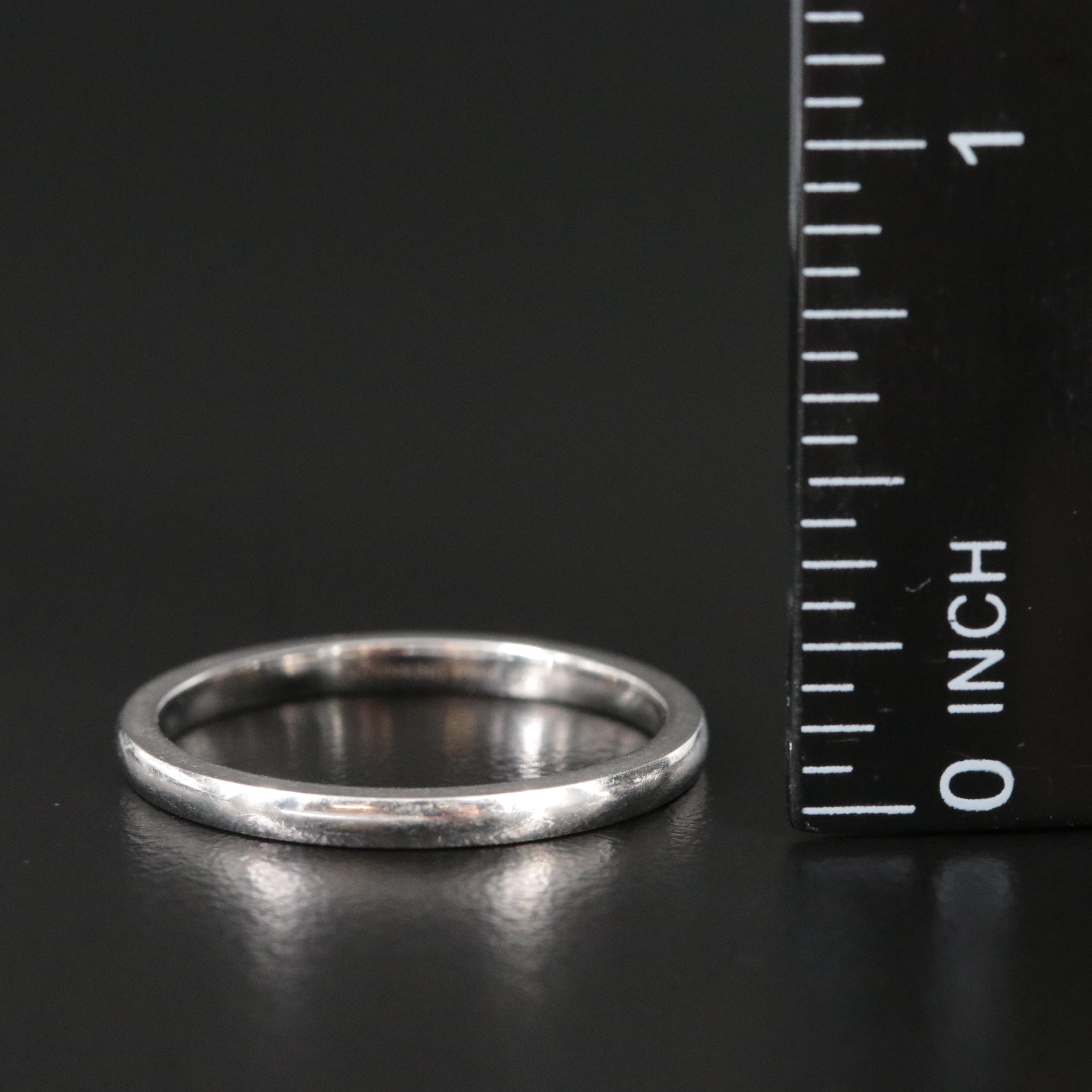 CrownRing Platinum Band