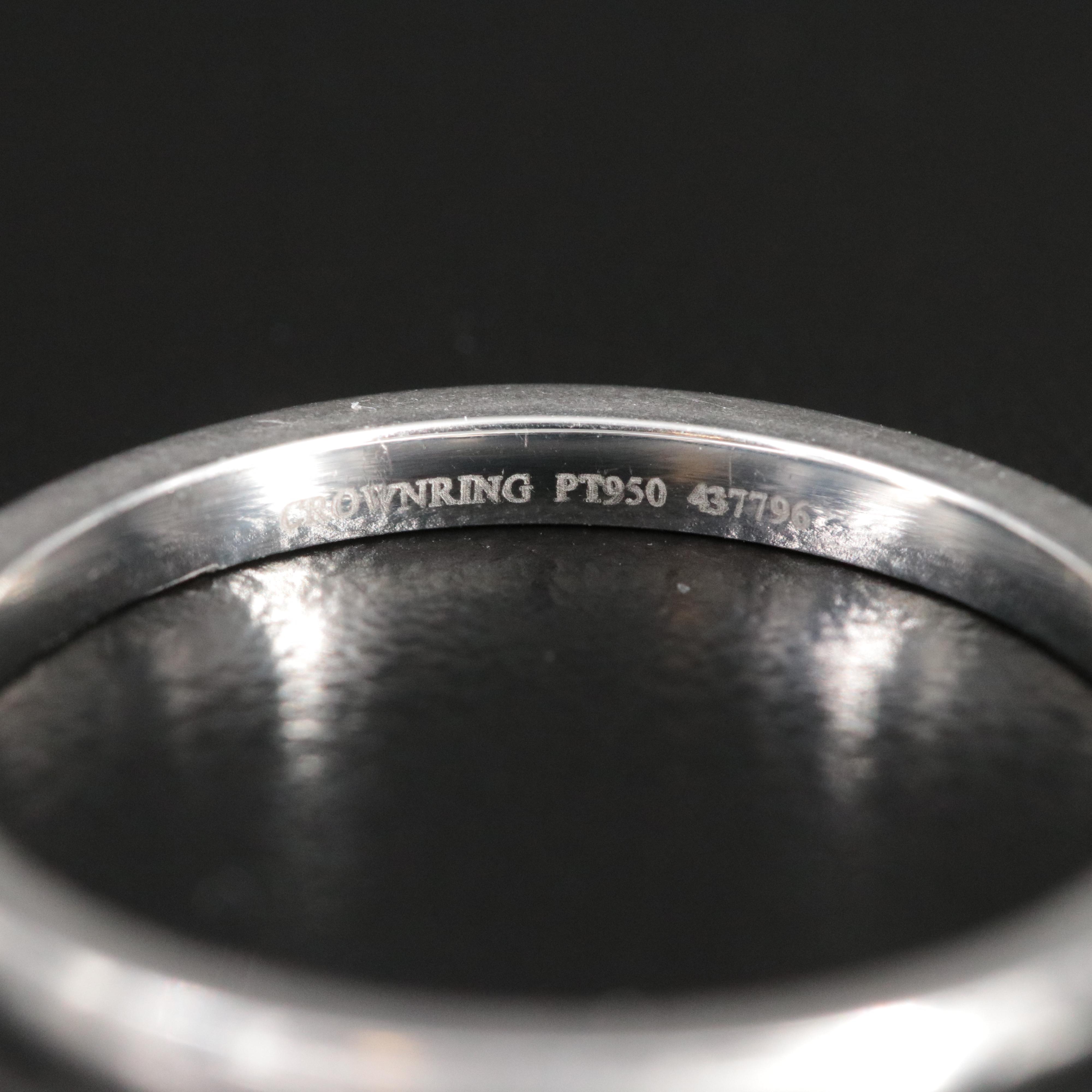 CrownRing Platinum Band
