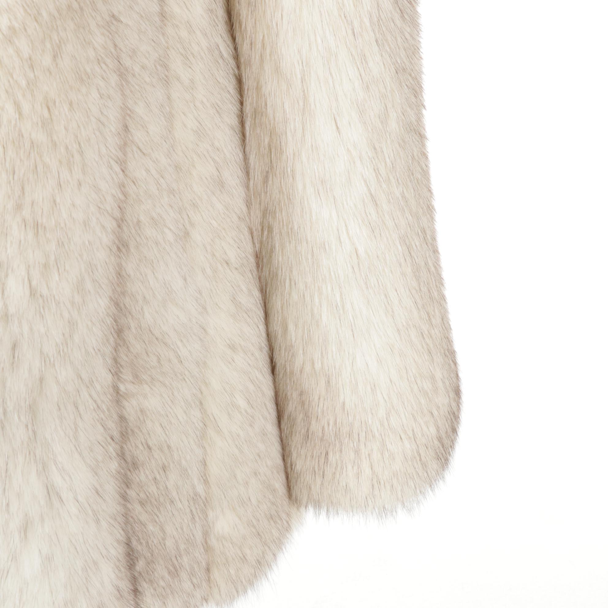 Full Skin Blue Fox Fur Stroller by Dion Furs