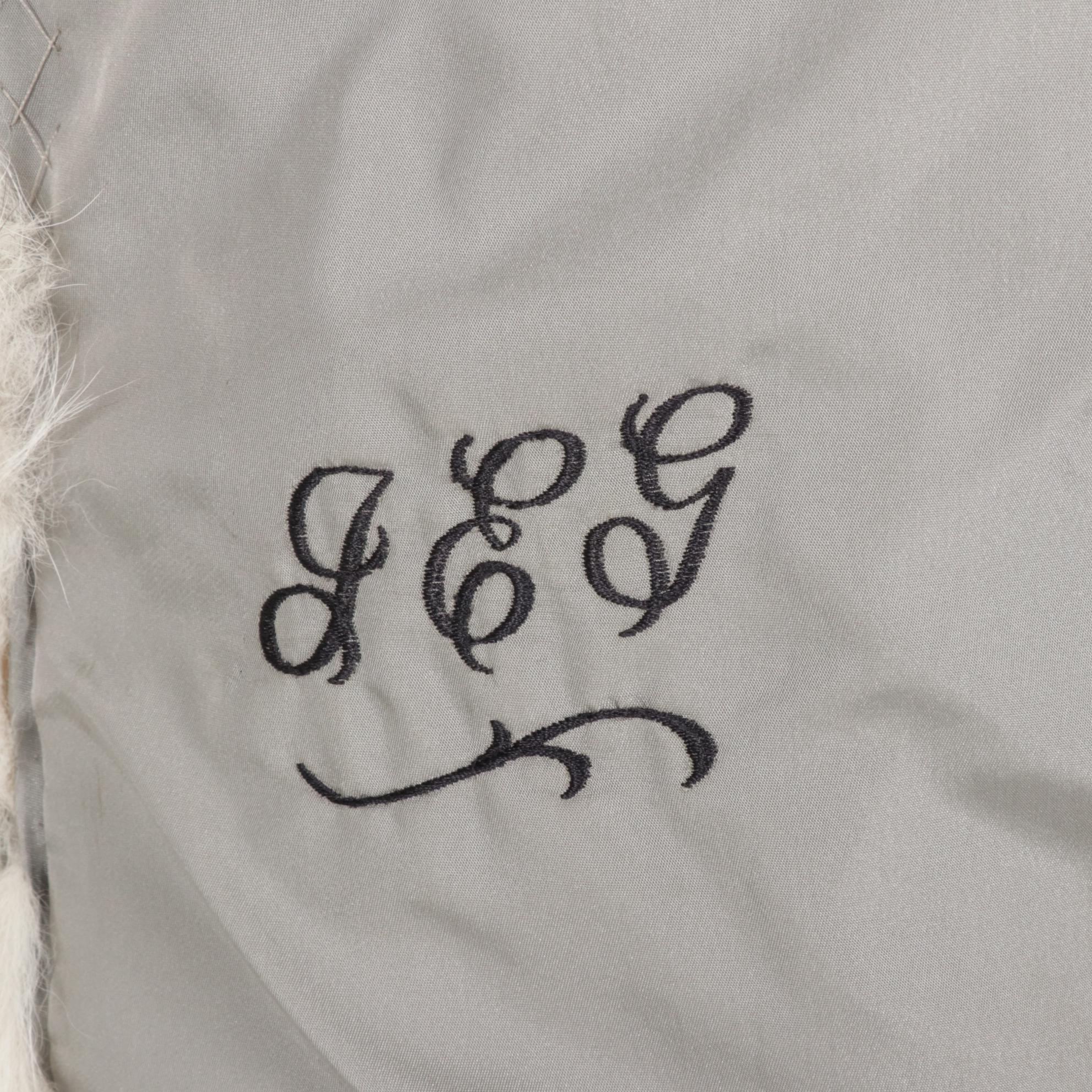 Full Skin Blue Fox Fur Stroller by Dion Furs