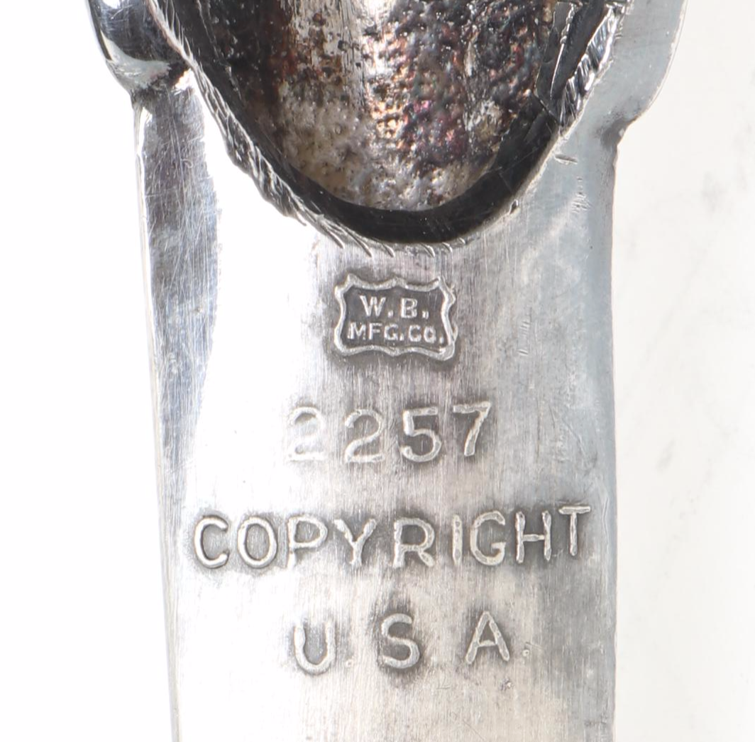 Weidlich Brothers Silver Plate Peacocks with Wilcox Serving Tray