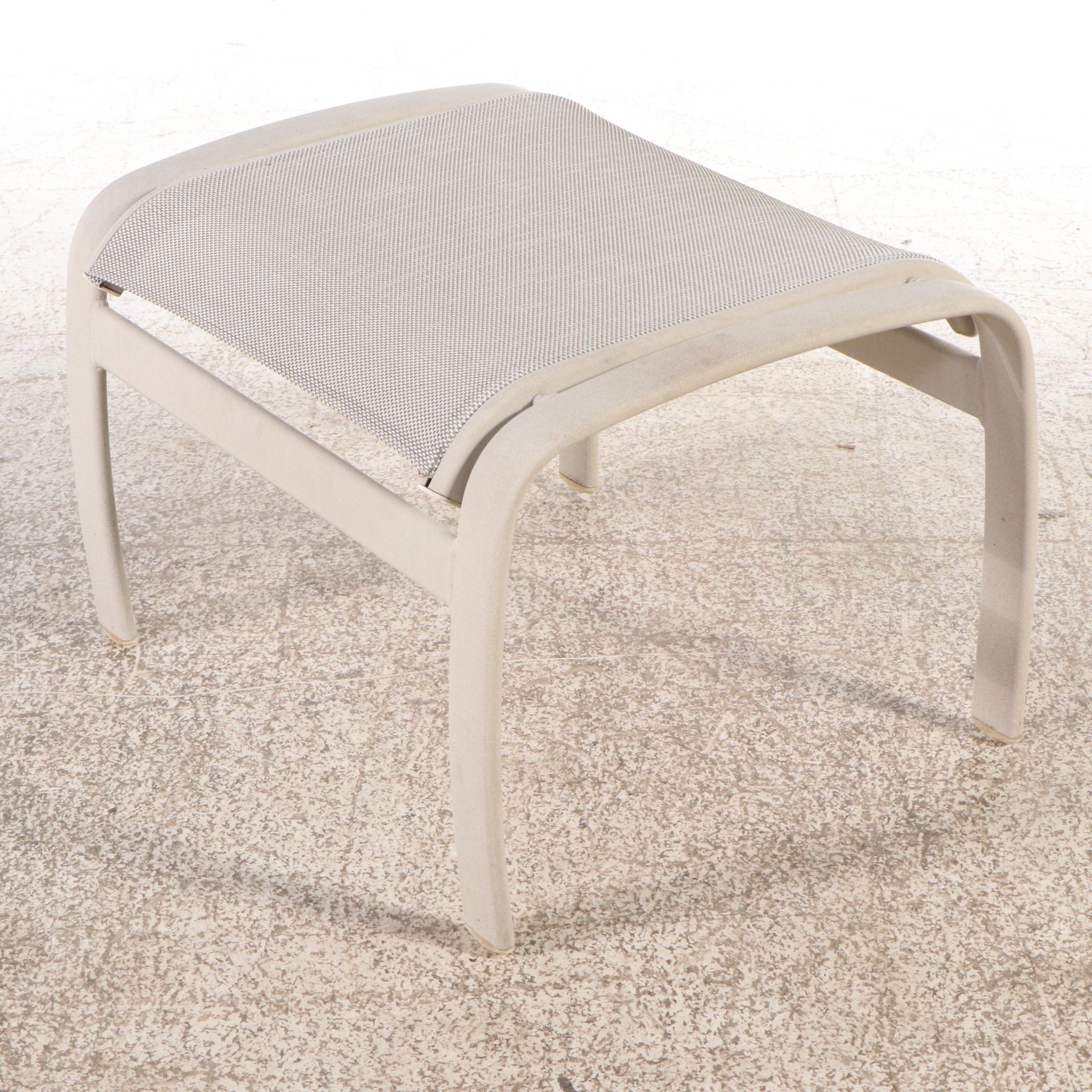 Tropitone Aluminum Framed Patio Table, Chairs, and Ottomans