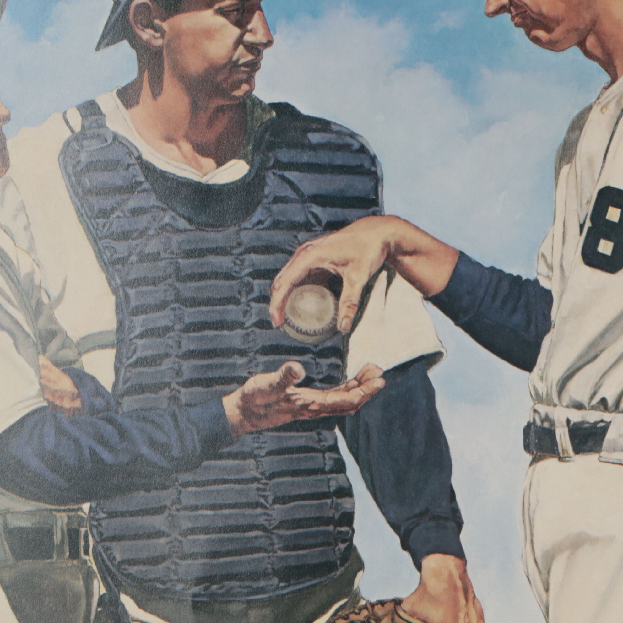 Brent P. Benger "The Hook" Offset Lithograph, 1991