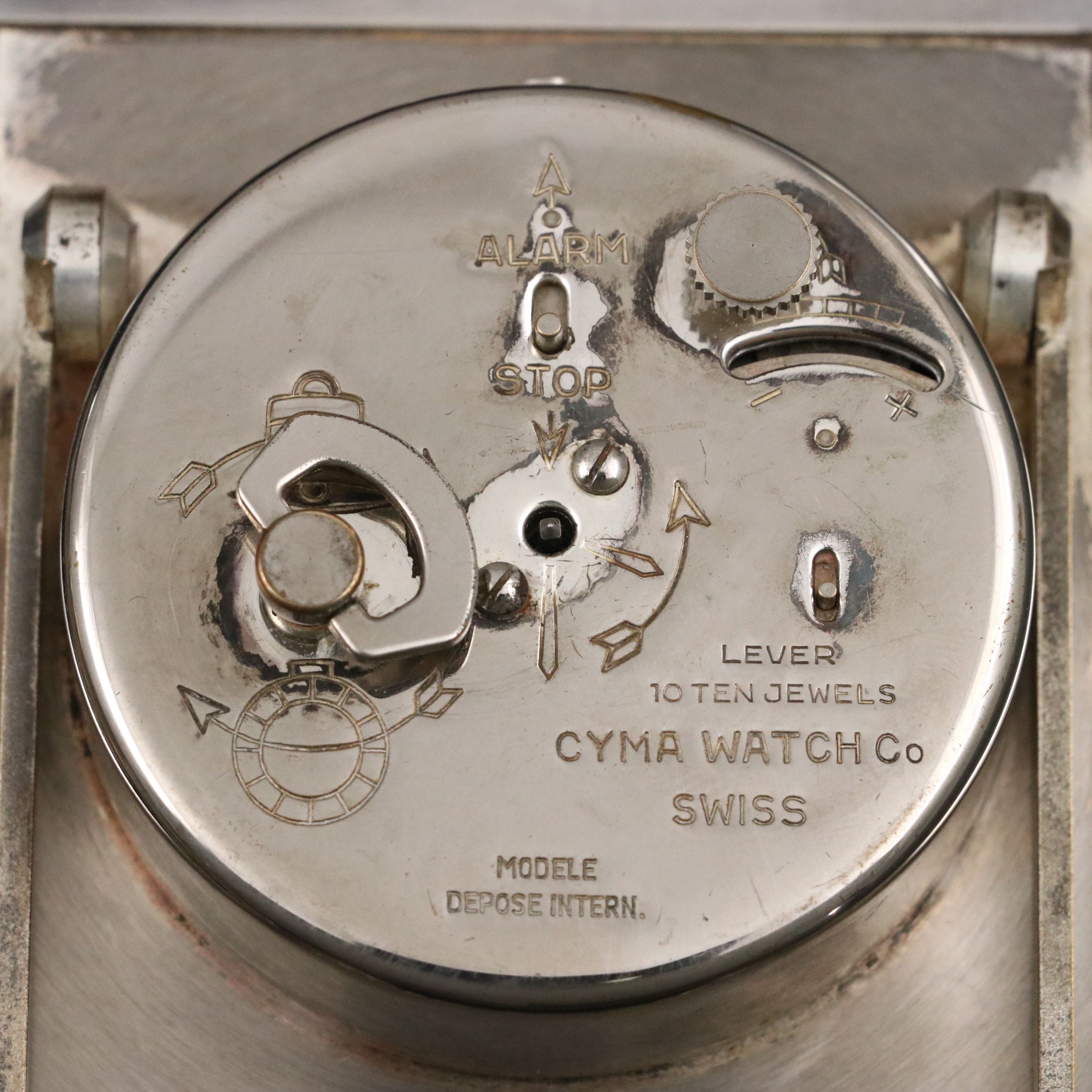 English Sterling Silver with Other Frames and Desk Clocks