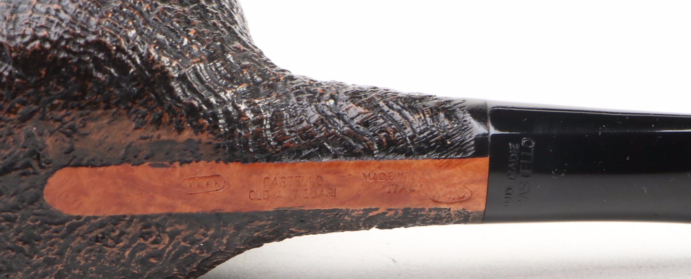 Castello KKKK Old Antiquari Briar Pot Tobacco Pipe