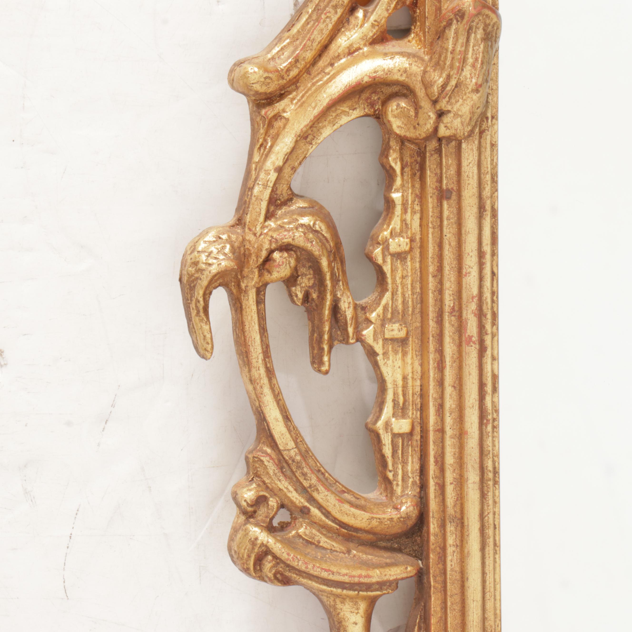 Friedman Brothers Rococo Style Giltwood Wall Mirror