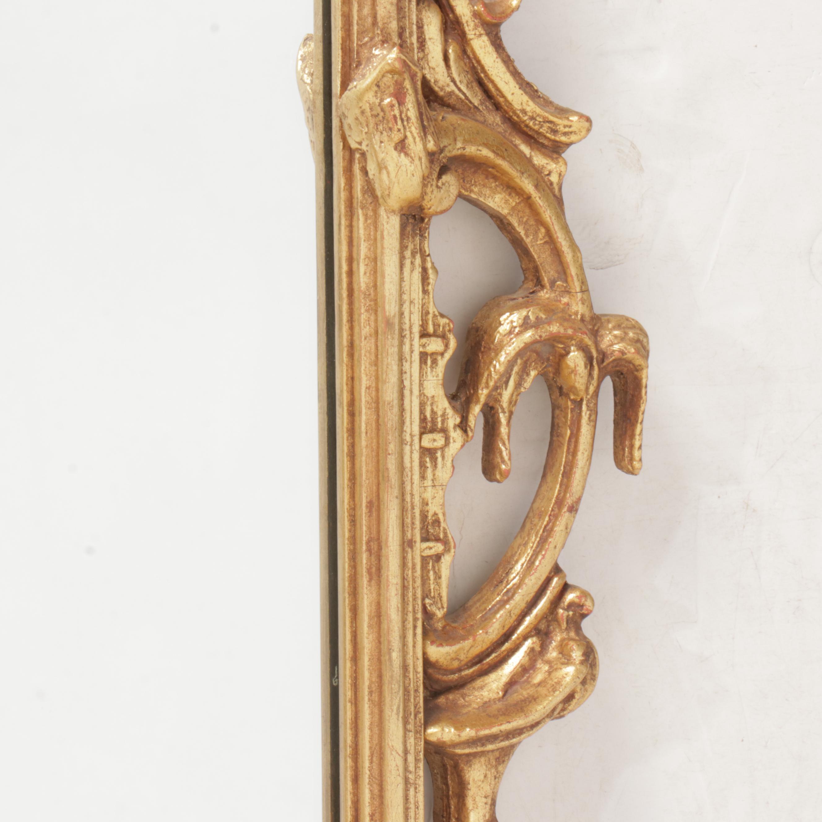 Friedman Brothers Rococo Style Giltwood Wall Mirror