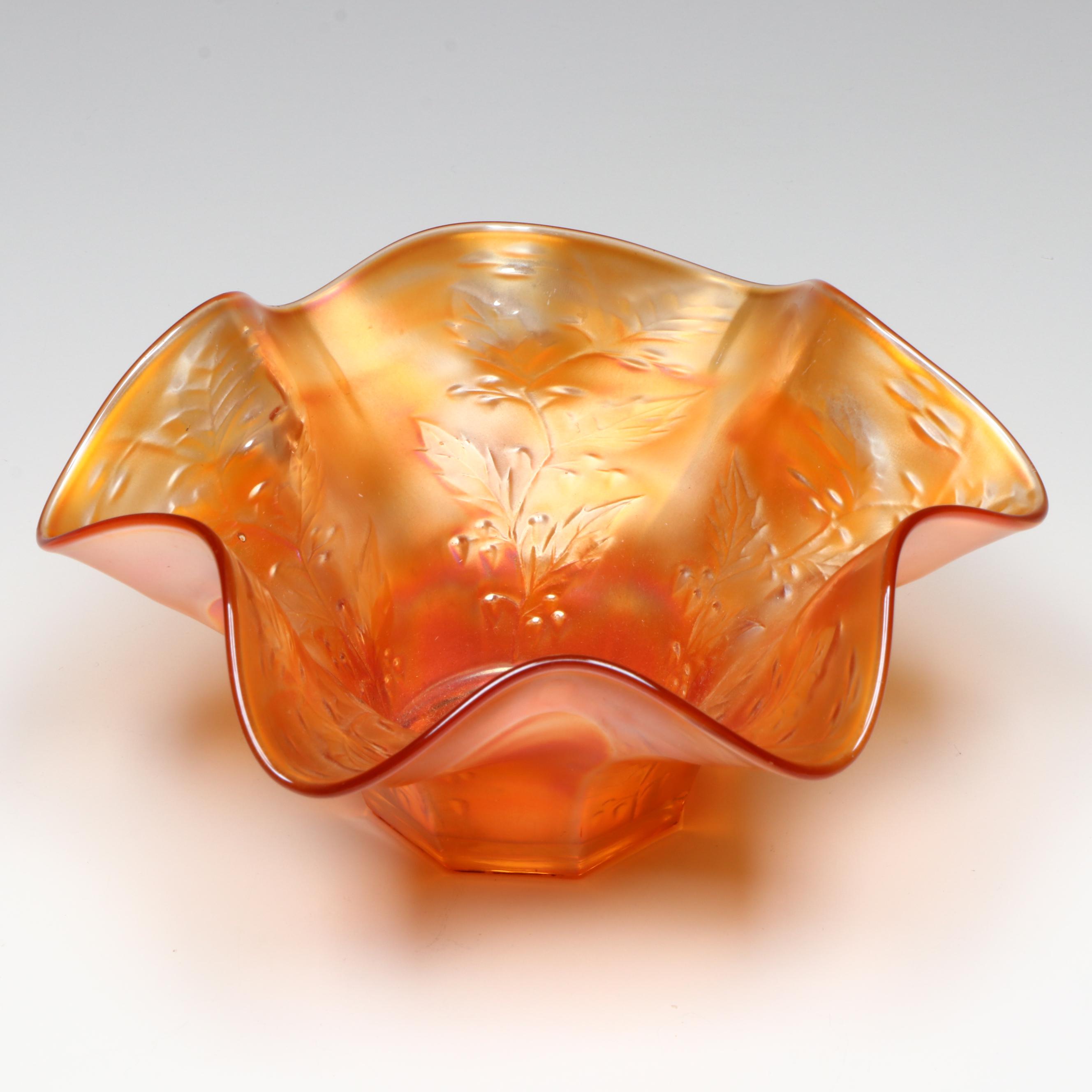 Fenton and Other Marigold Carnival Glass Bowls