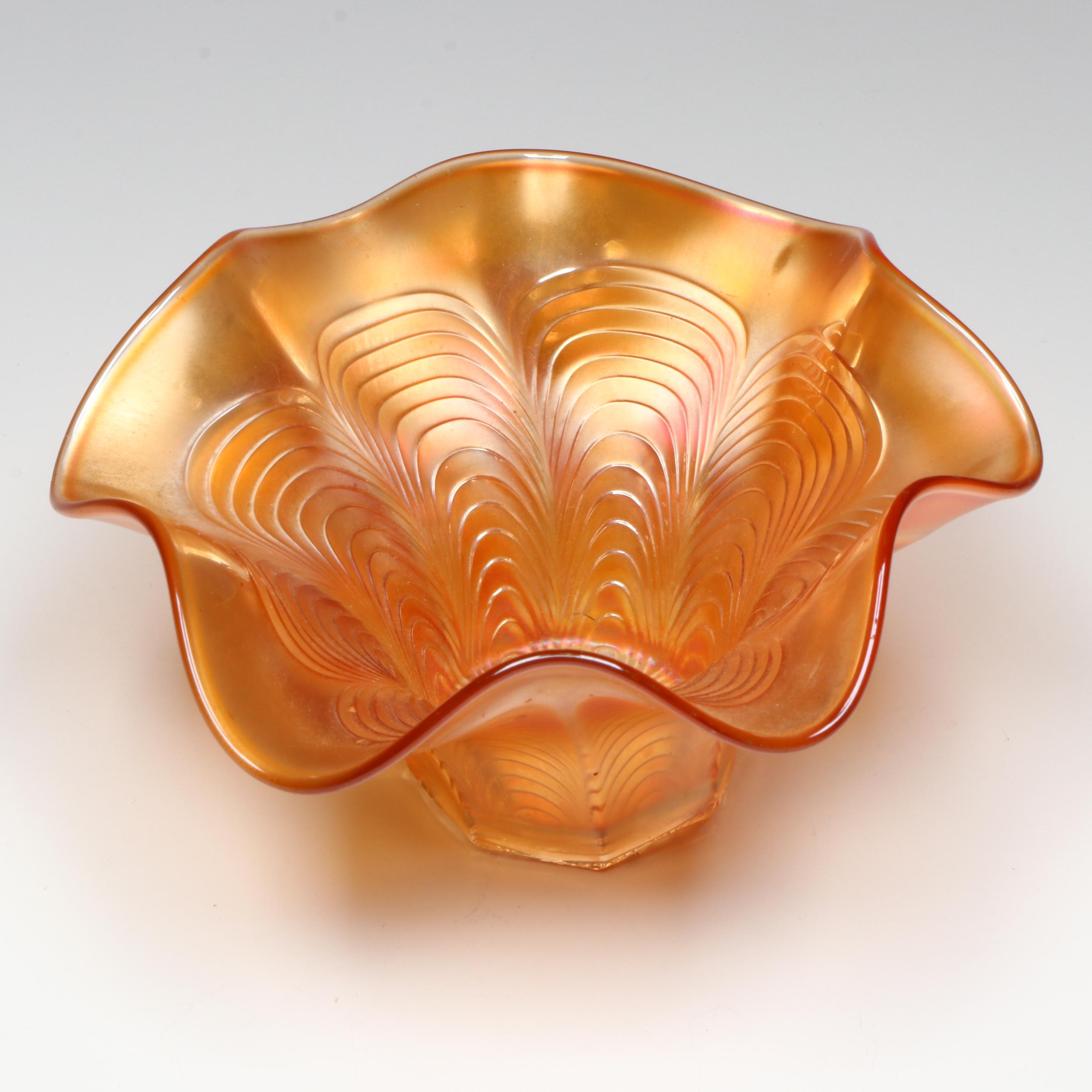 Fenton and Other Marigold Carnival Glass Bowls