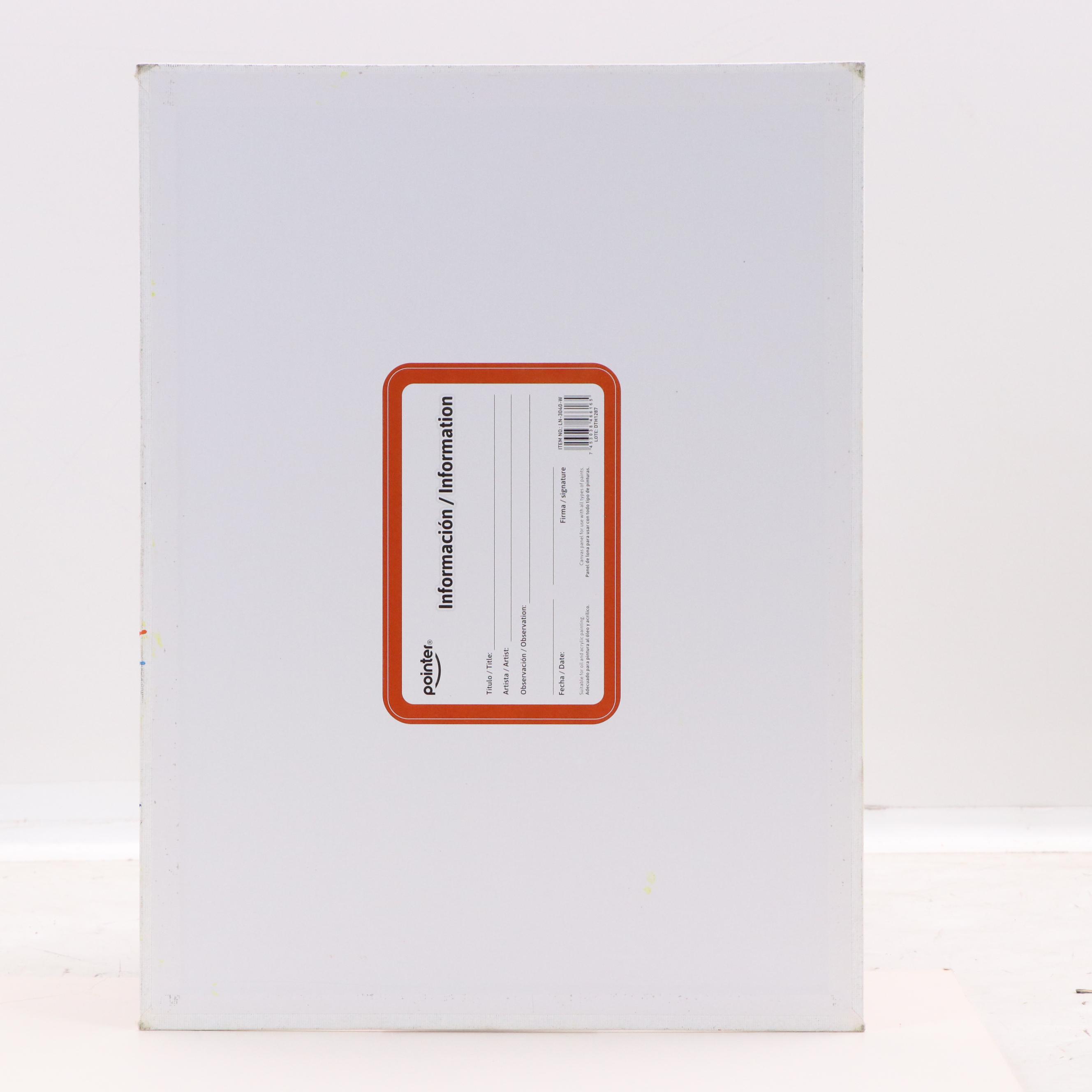 Ricardo Maya Surrealist Acrylic Portrait, 21st Century