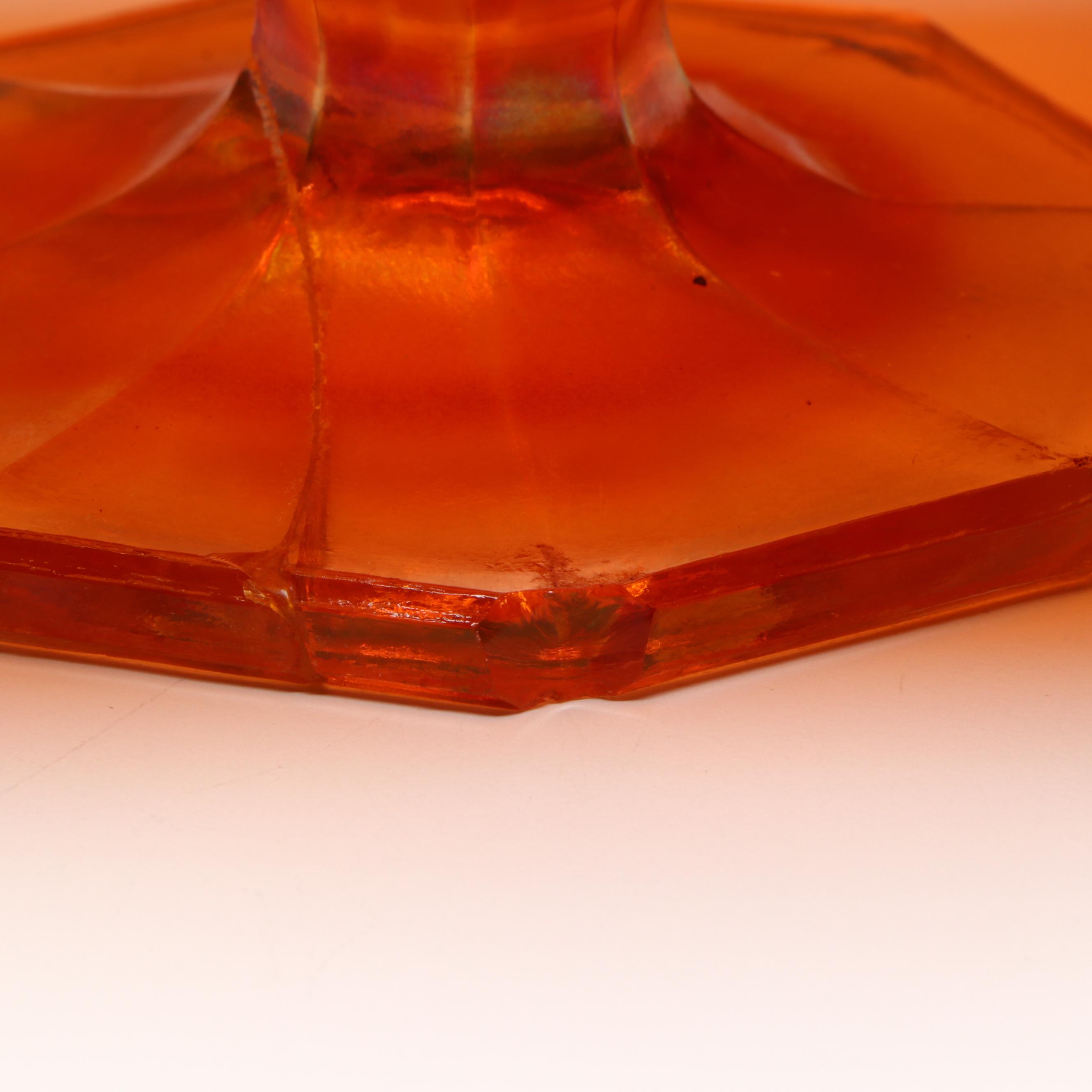 Fenton Butterfly and Berries and Wreath of Roses Marigold Carnival Glass Bowls