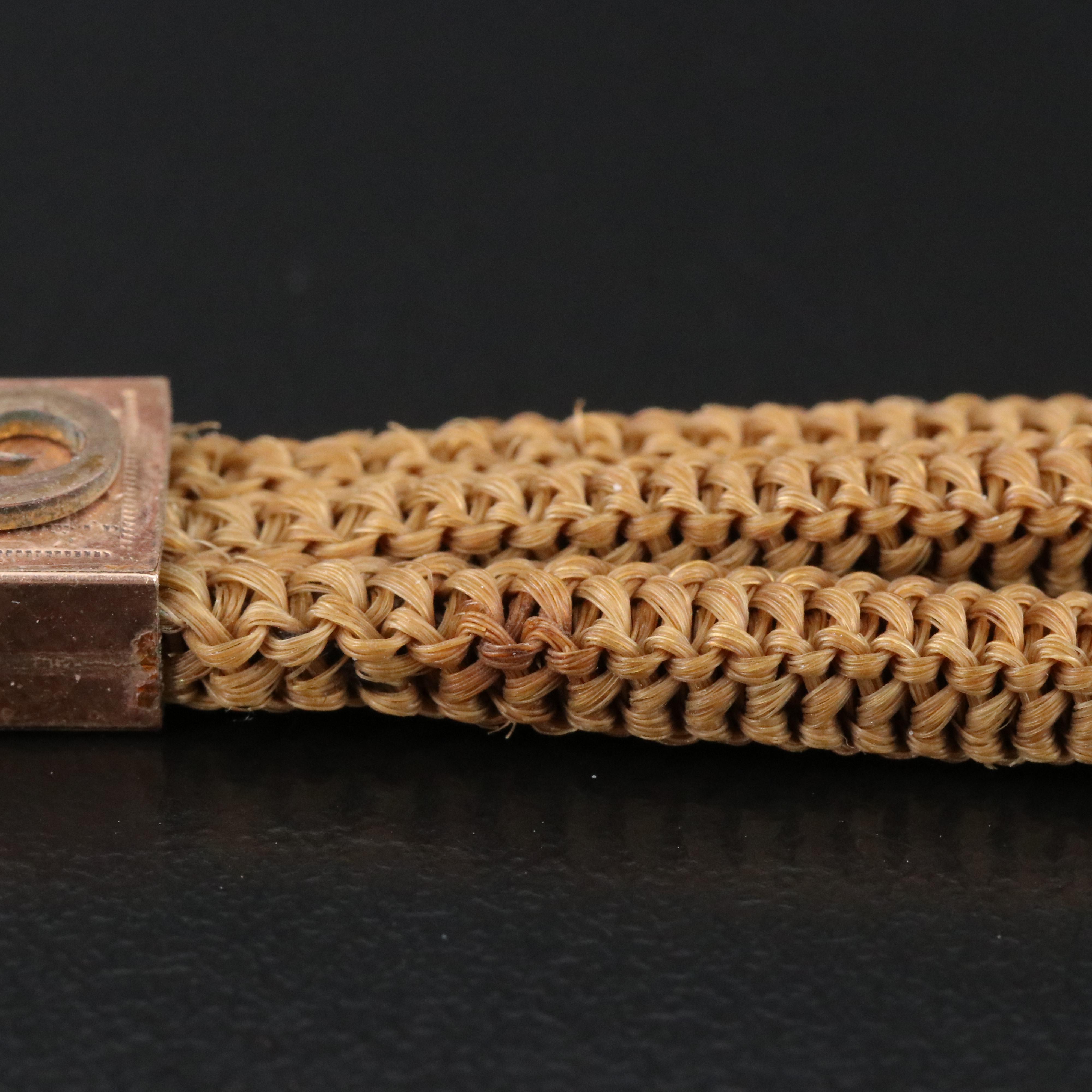 Repair Lot Victorian Braided Hair Work Necklace