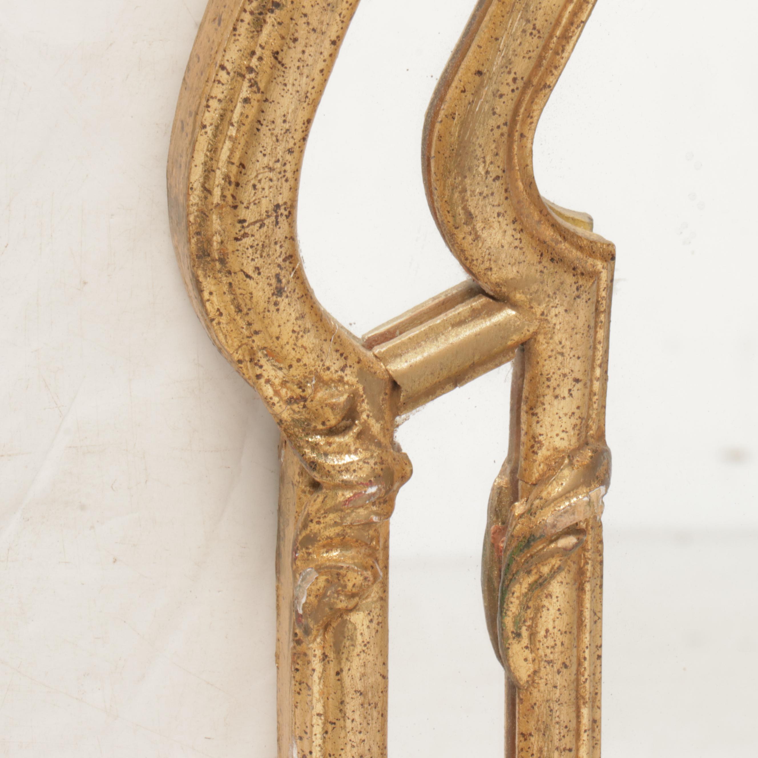 LaBarge Attributed Italian Giltwood Wall Mirror