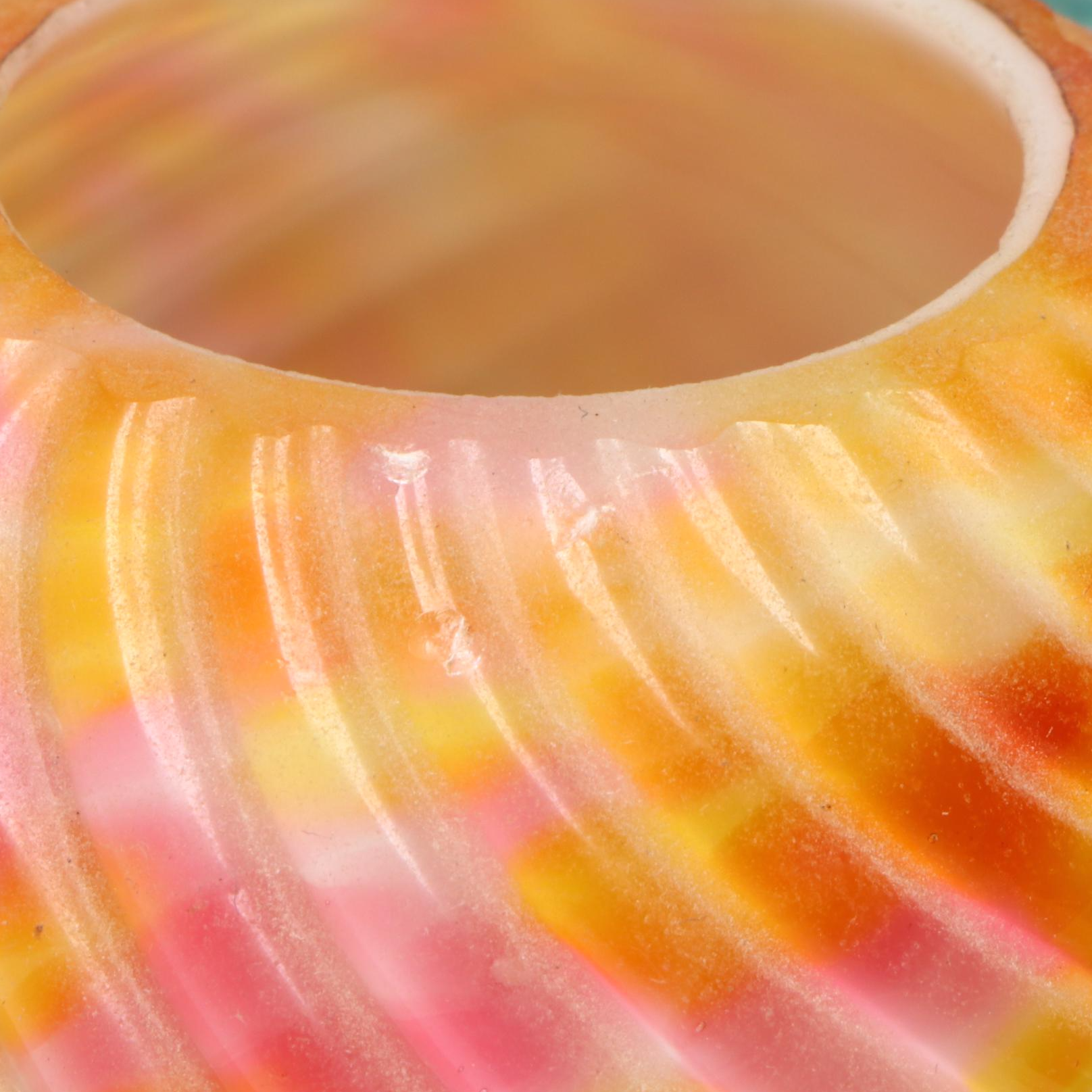 Samuel Clarke "Zebra," "Nailsea" and Striped Blue Fairy Lamps