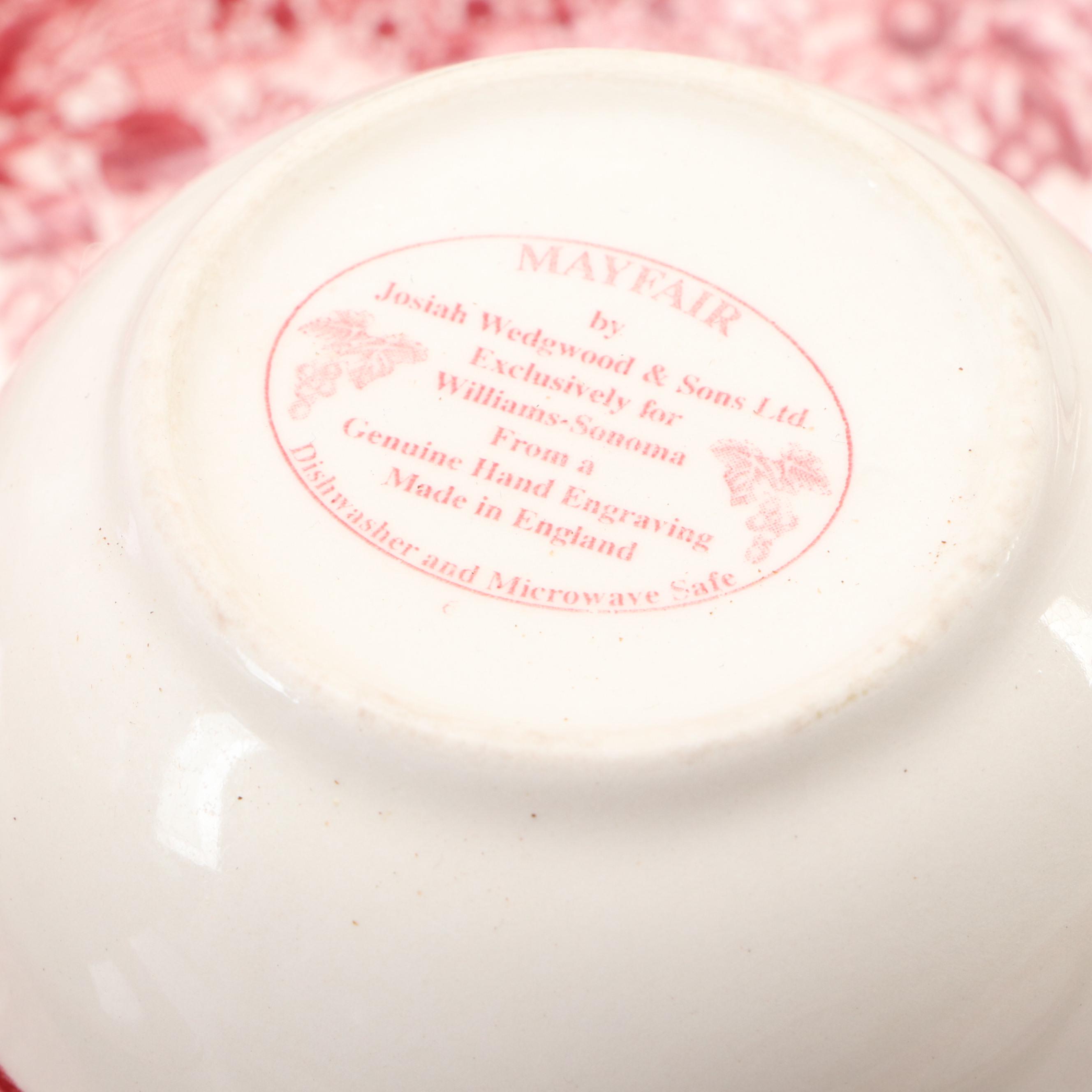 Wedgwood for Williams-Sonoma "Mayfair" Dinnerware, 2002-2004