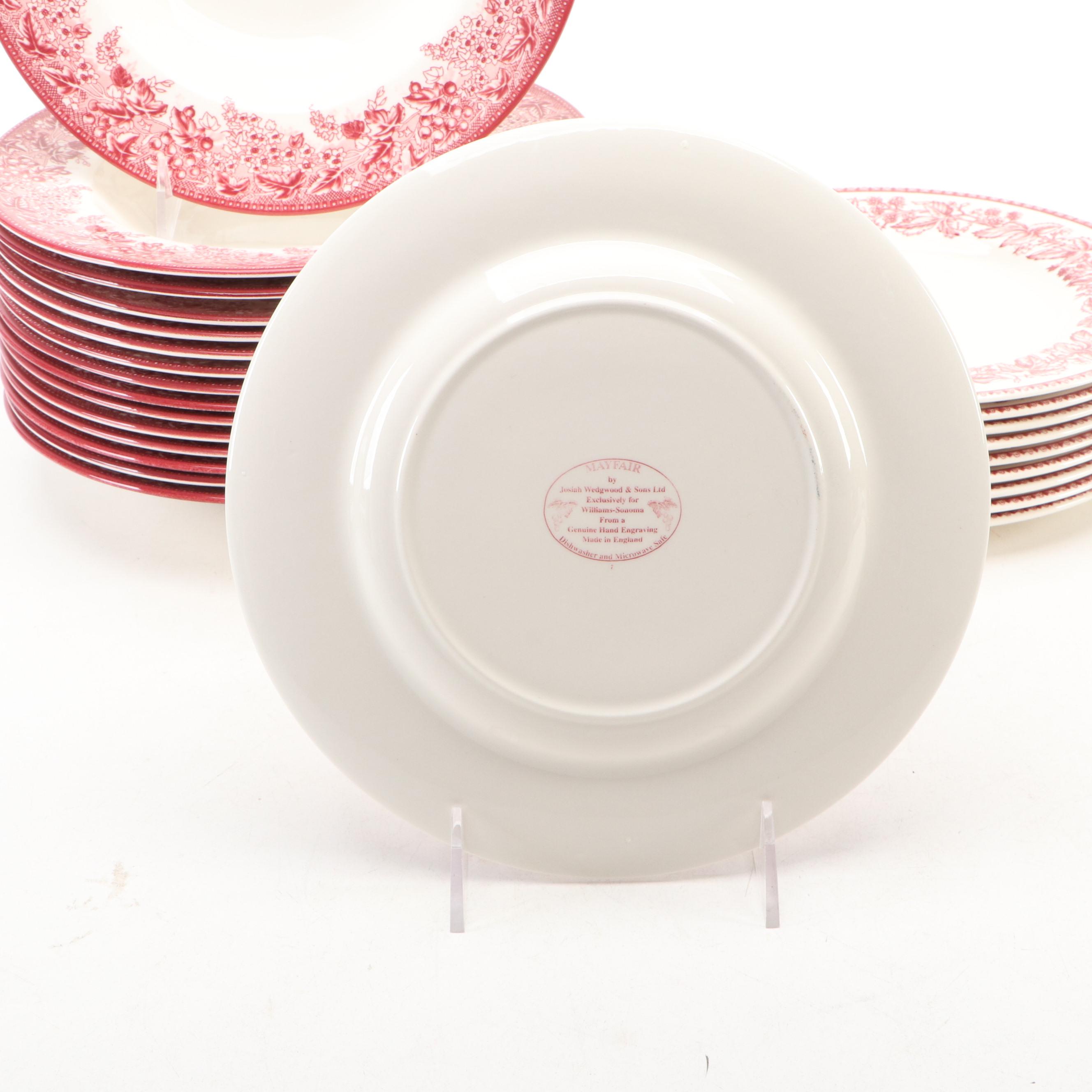 Wedgwood for Williams-Sonoma "Mayfair" Dinnerware, 2002-2004