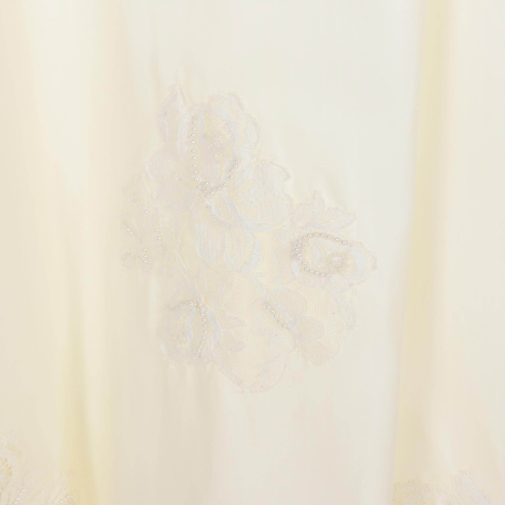 Maurer's Originals Embellished Wedding Dress with Lace Tulle Veil, 1960s