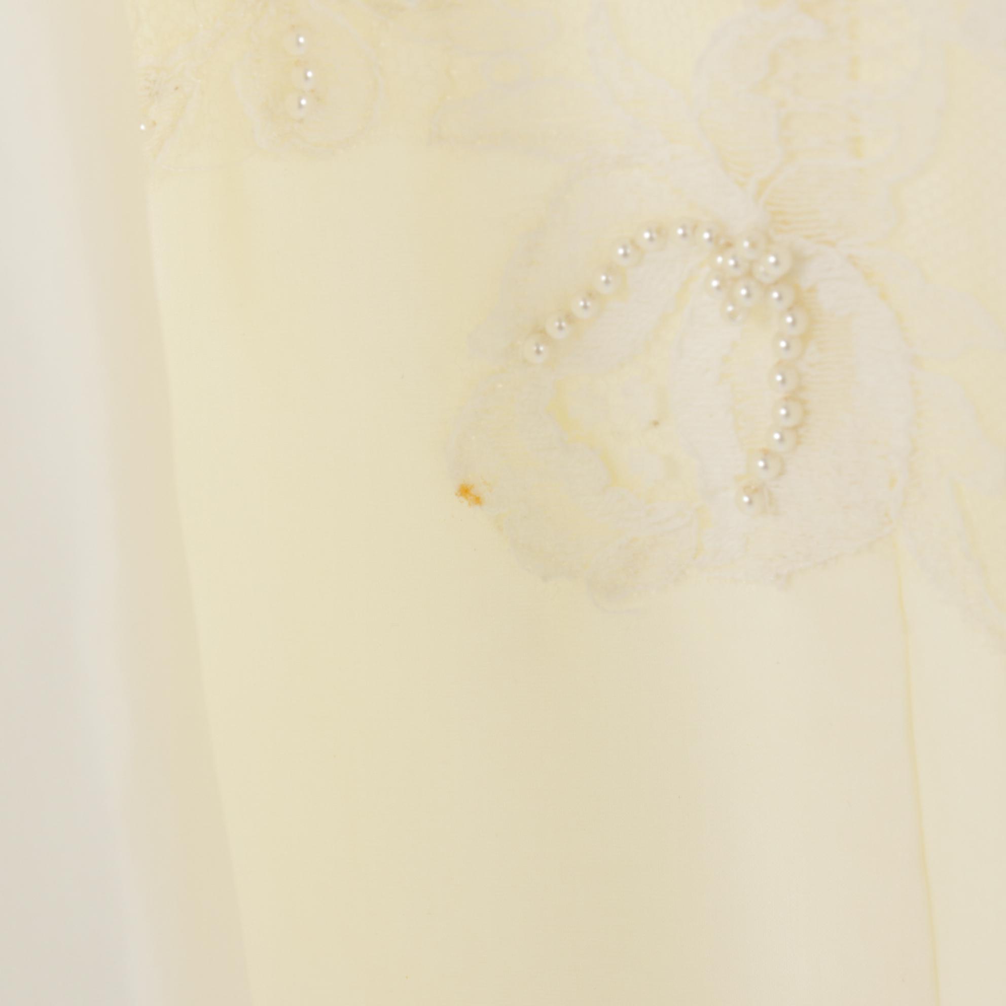 Maurer's Originals Embellished Wedding Dress with Lace Tulle Veil, 1960s