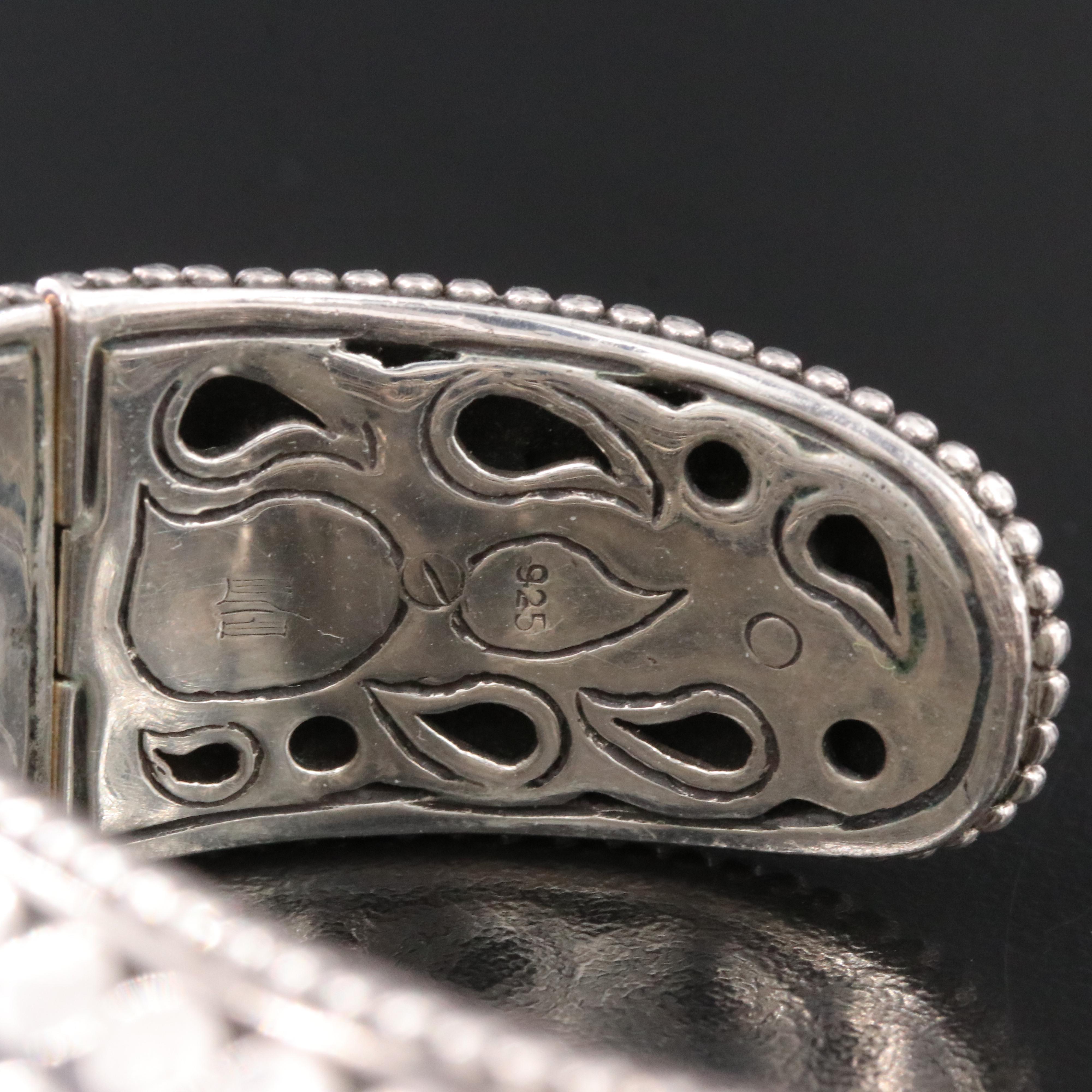 John Hardy Dot Hinged Bracelet