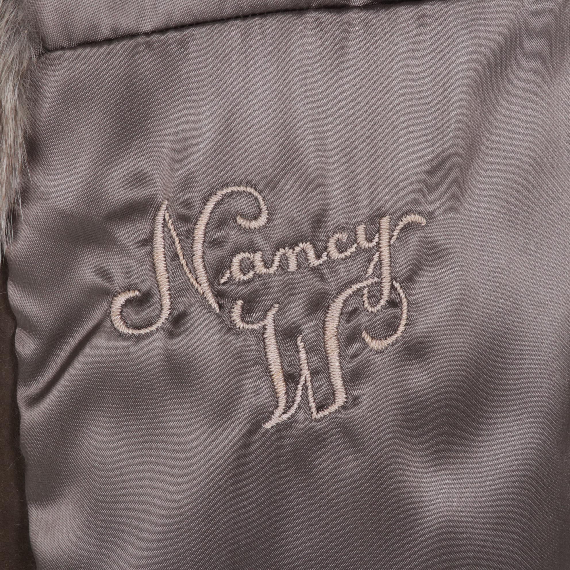 Silver Mink Fur and Fox Fur Stroller by Steve Butcher