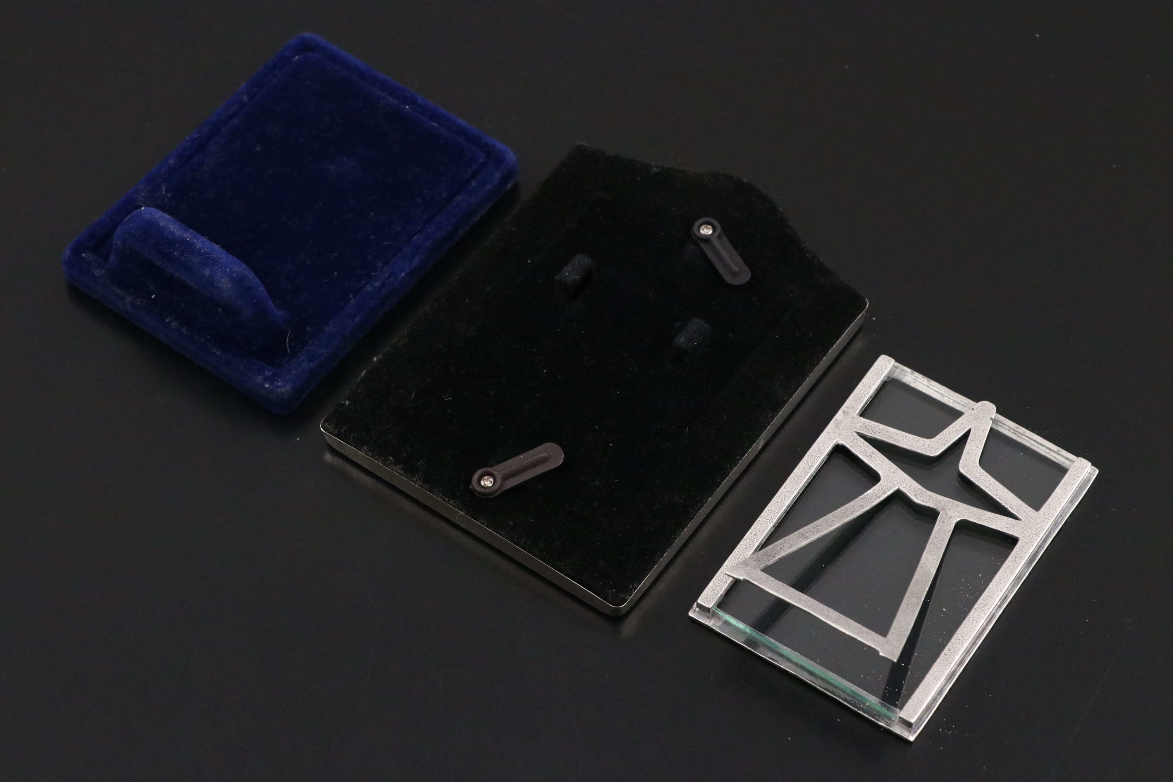 Seiko Brass and English Metal Frame Quartz Mantel Clocks with Small Frames