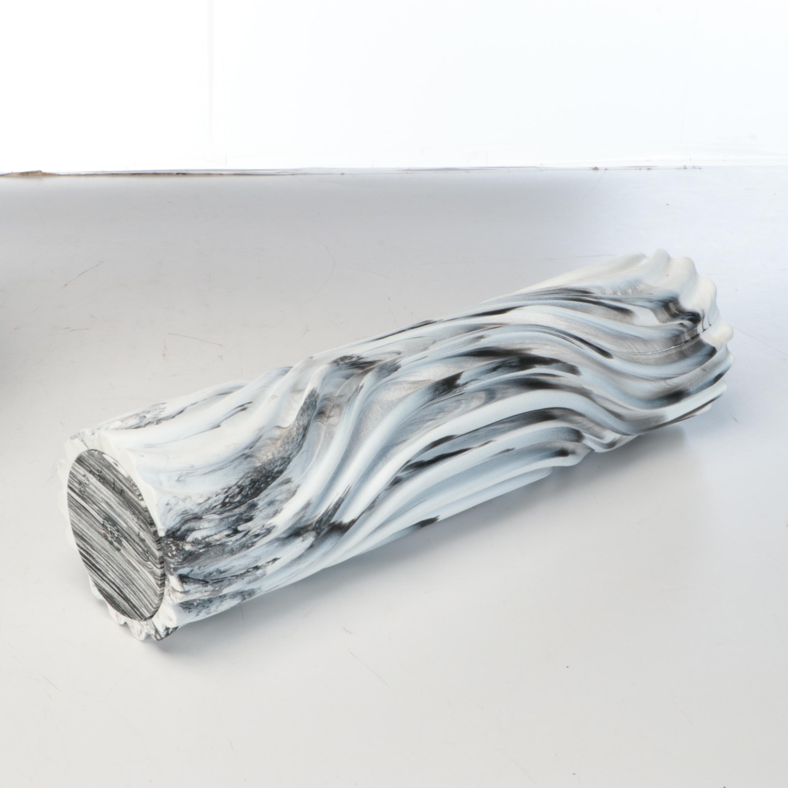 Rogue 12 Pound Medicine Ball with Lululemon Foam Roller