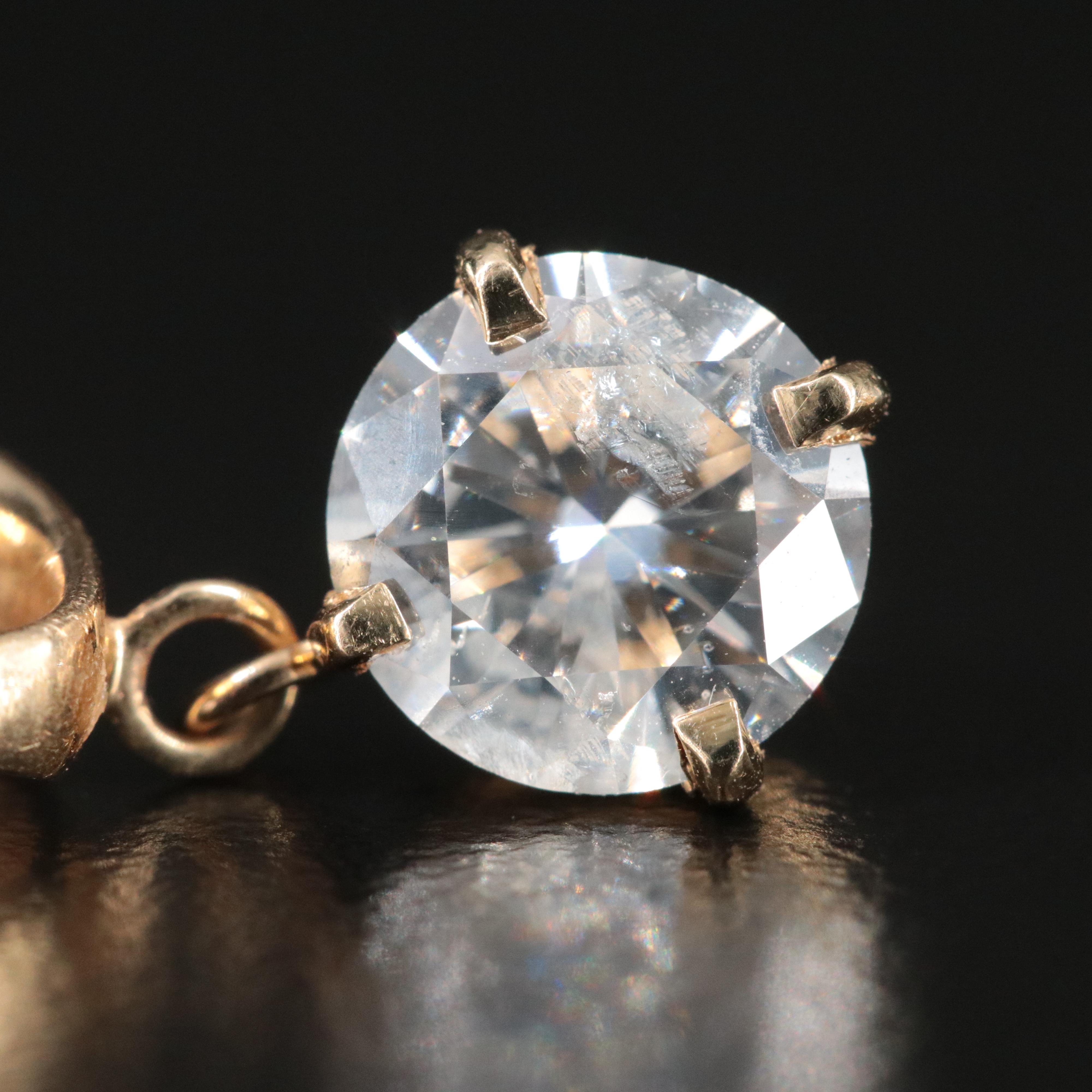 14K 2.50 CTW Diamond Earrings