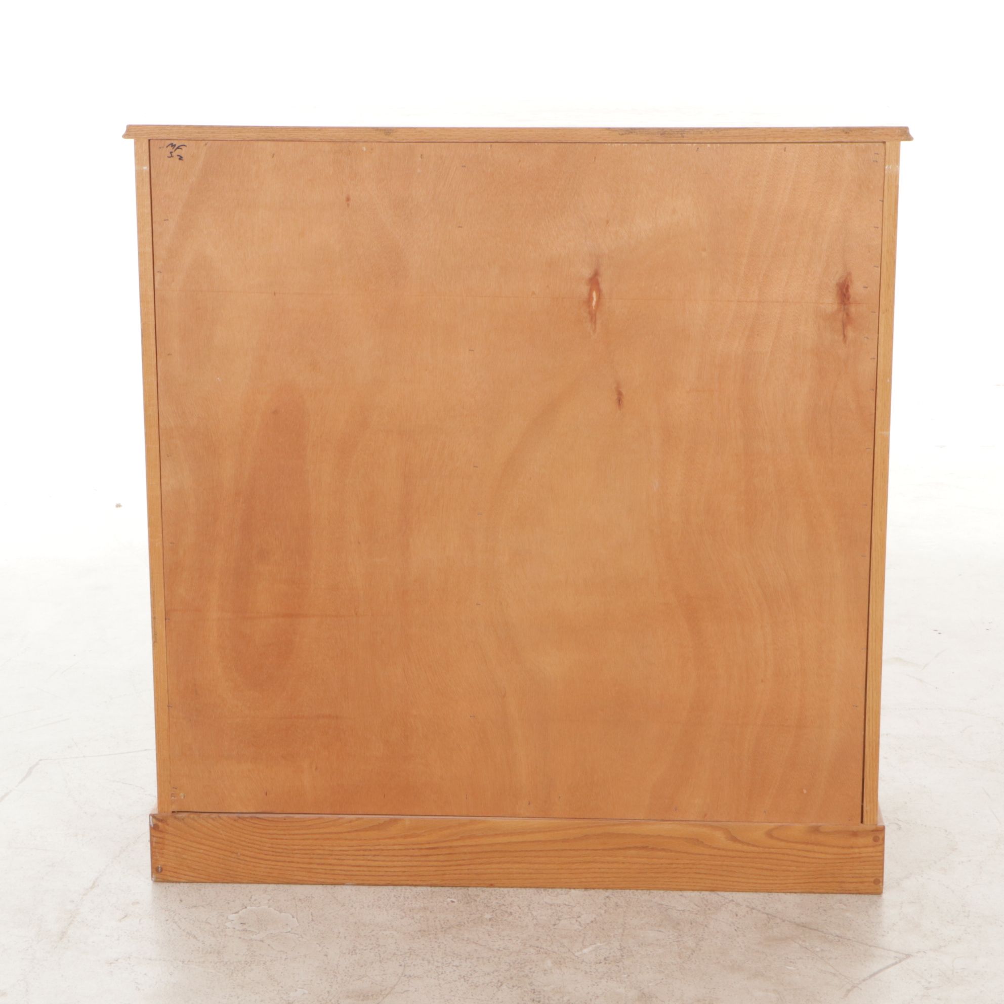 Oak Side-by-Side Cabinet, Late 20th Century