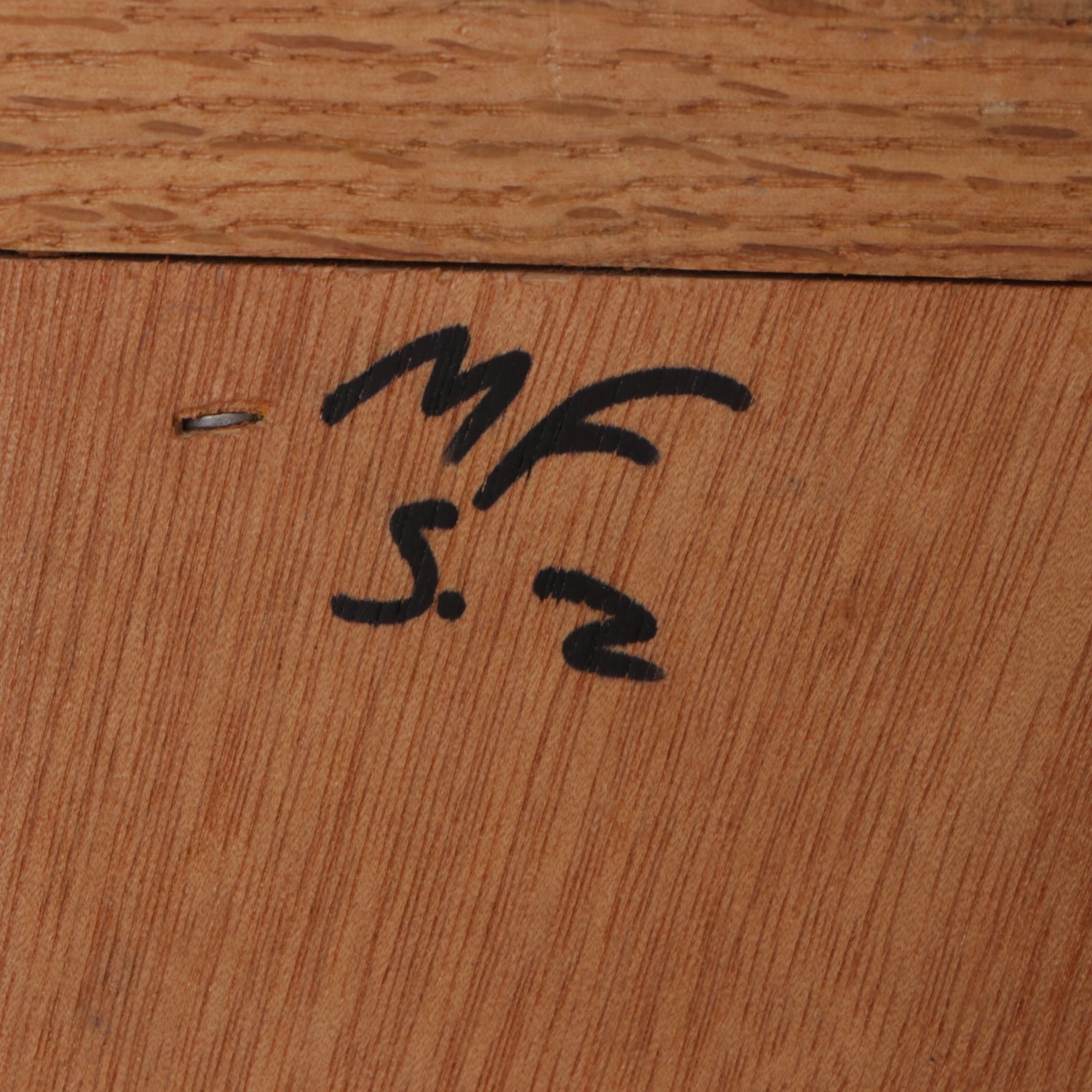 Oak Side-by-Side Cabinet, Late 20th Century