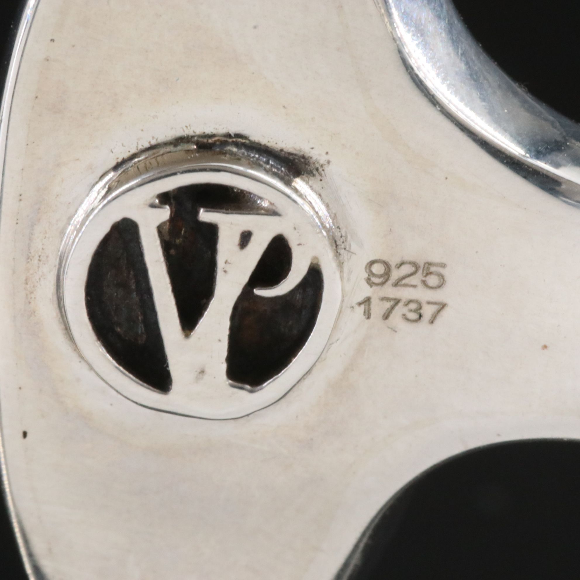 Vincent Peach Sterling Double Horse Bit Bracelet