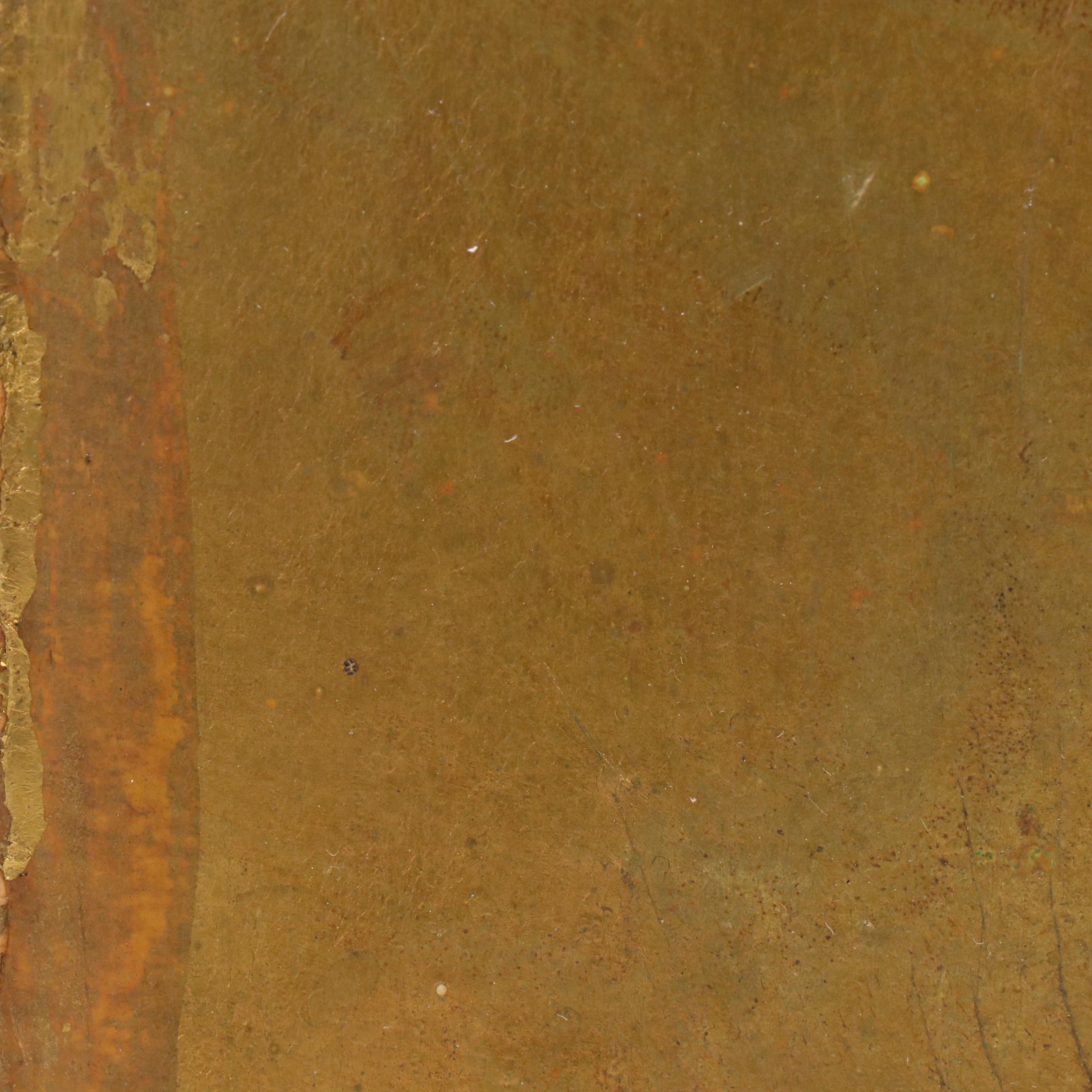 Antique Spanish Gilt and Painted Panels, Late 19th/Early 20th Century