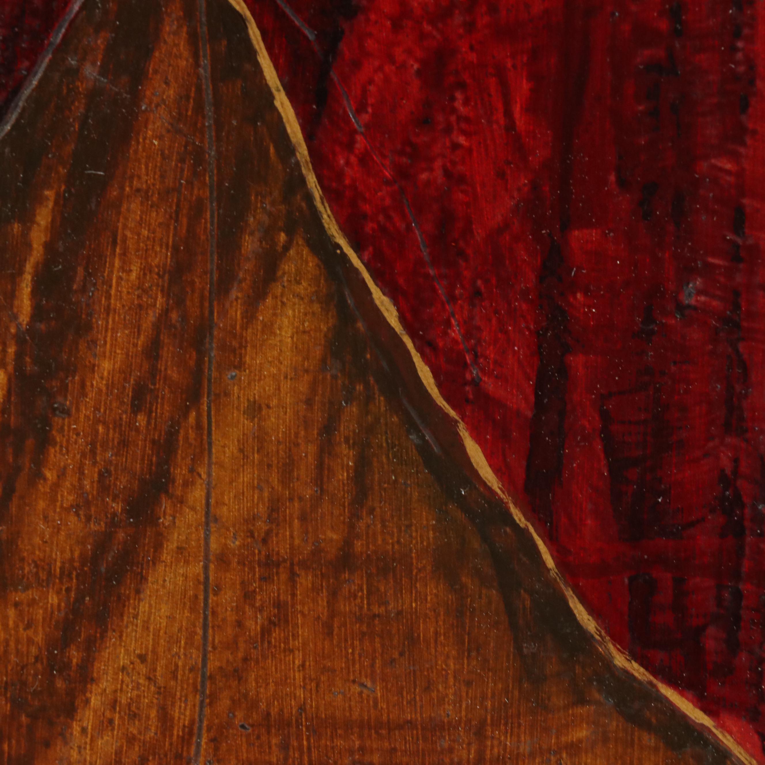 Antique Spanish Gilt and Painted Panels, Late 19th/Early 20th Century