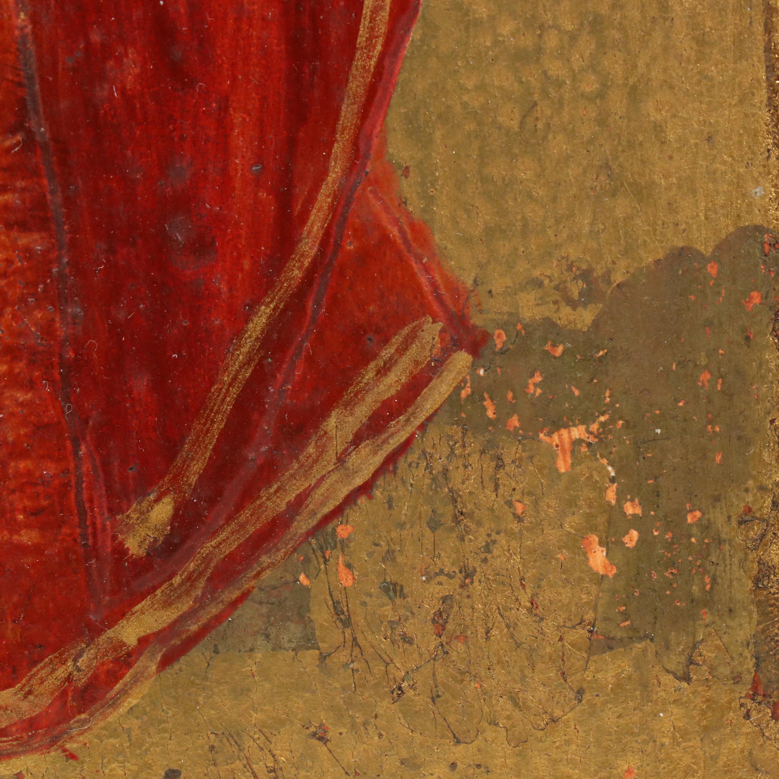 Antique Spanish Gilt and Painted Panels, Late 19th/Early 20th Century