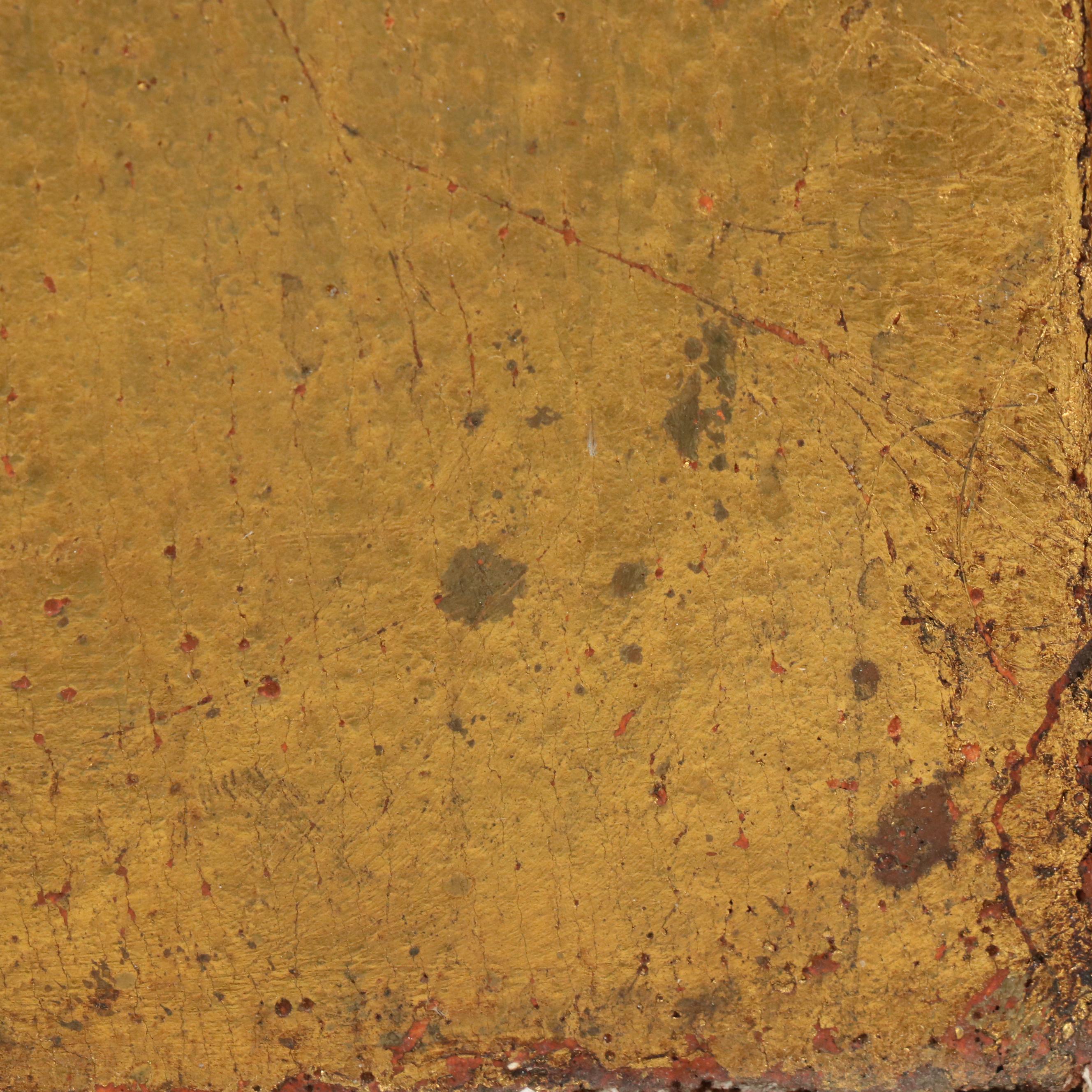 Antique Spanish Gilt and Painted Panels, Late 19th/Early 20th Century