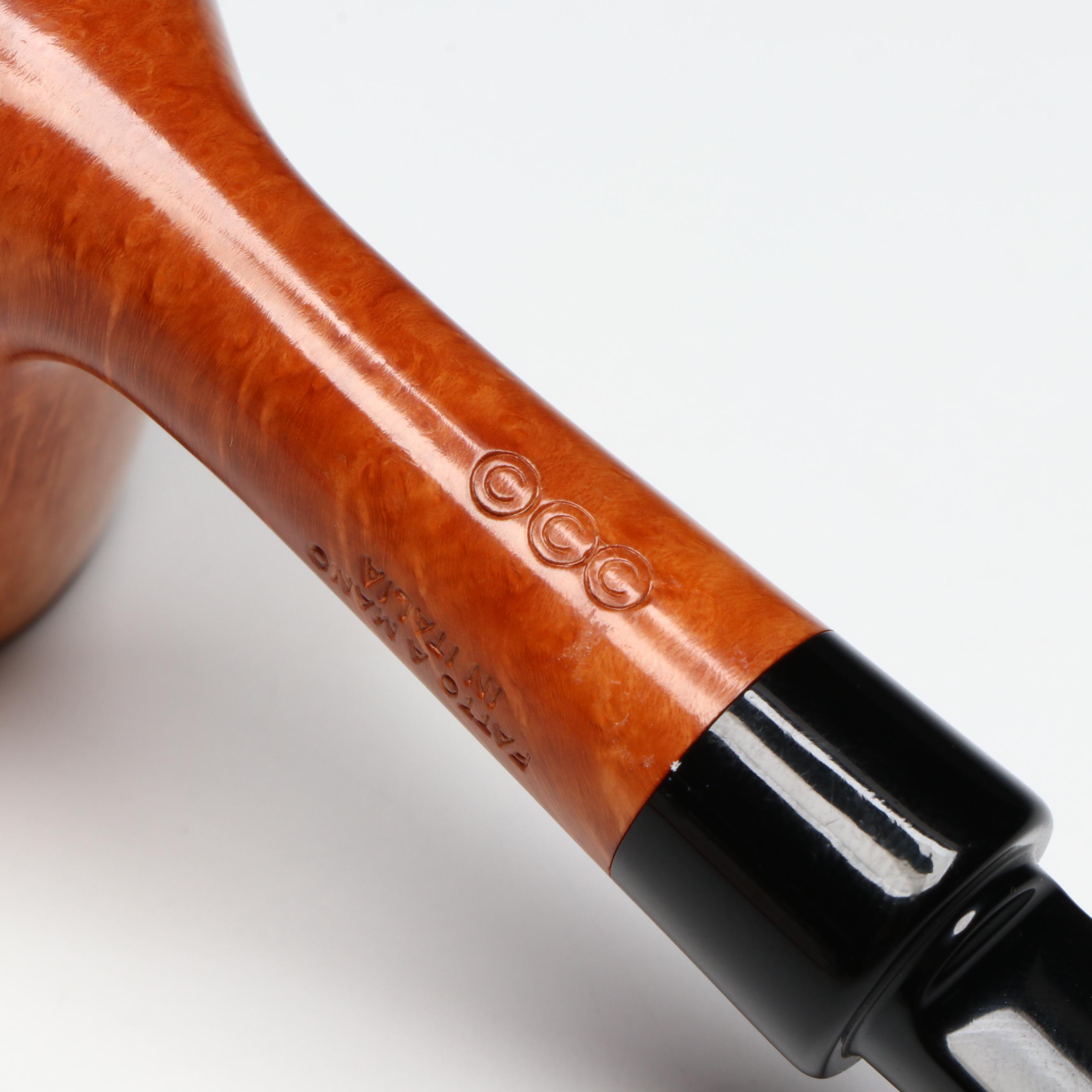 Claudio Cavicchi Italian Briar Wood Bent Dublin Tobacco Pipe
