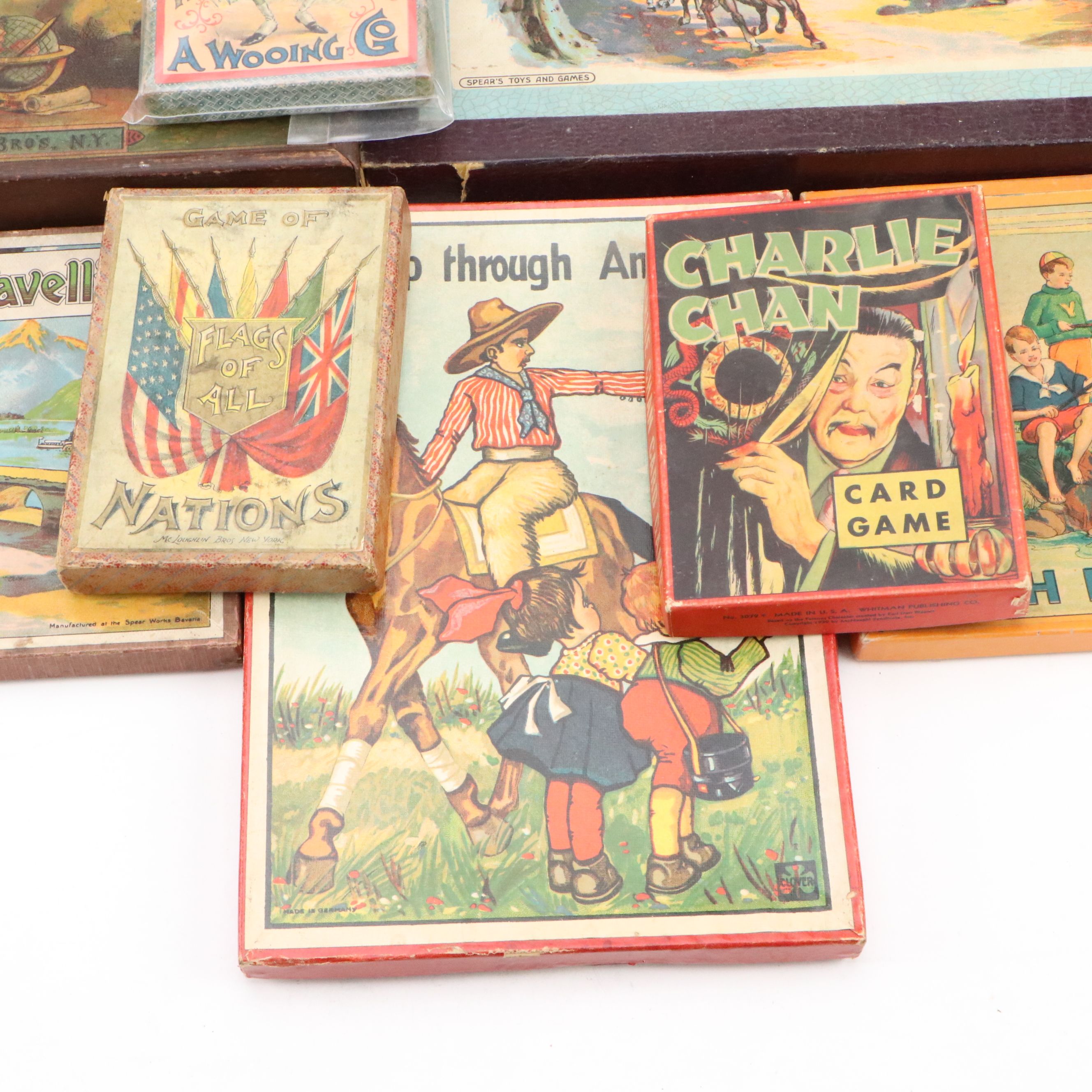 "Bring Home The Bacon", "Fish Pond", "Flags of All Nations", & More Board Games