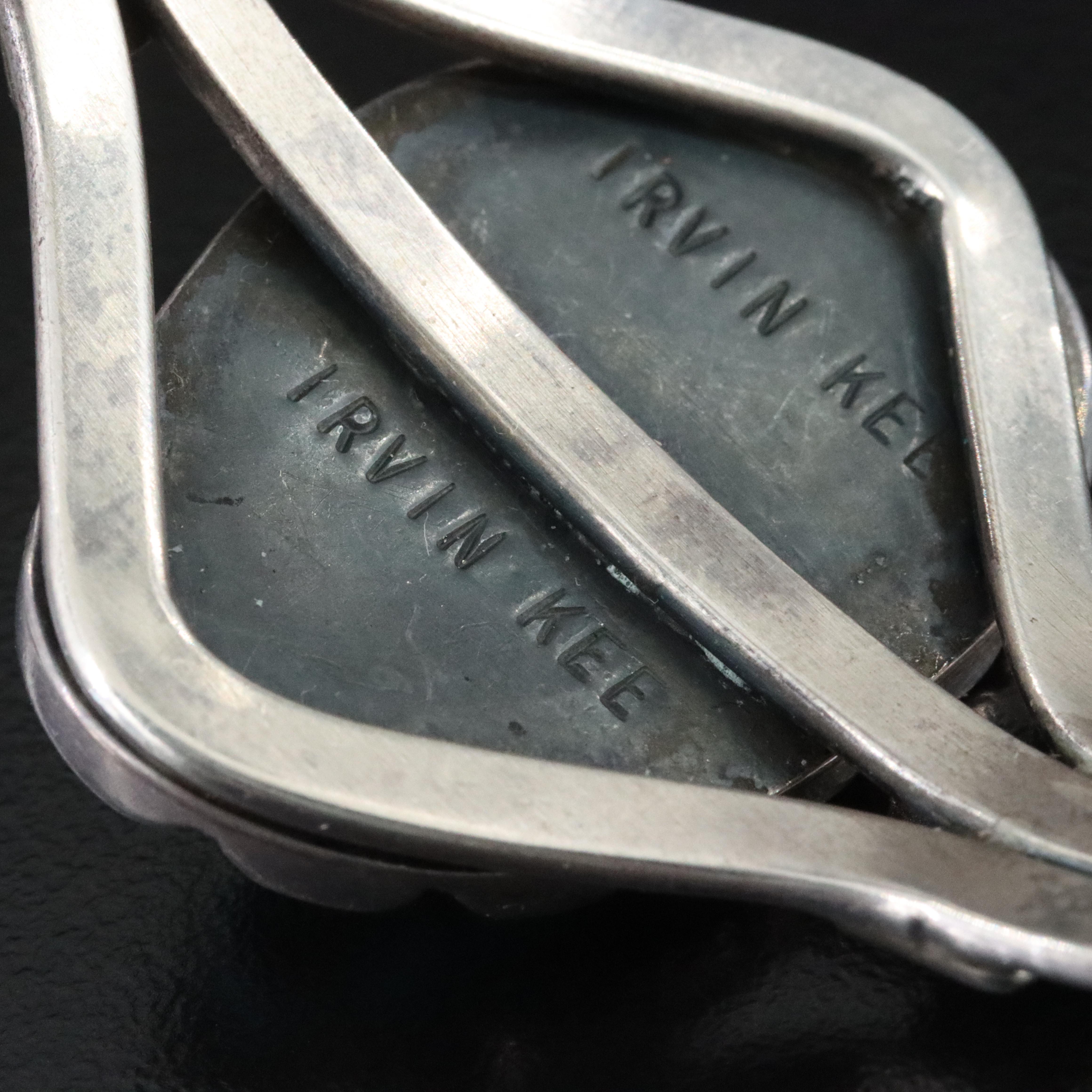 Irvin Kee Navajo Diné Sterling Turquoise Cuff