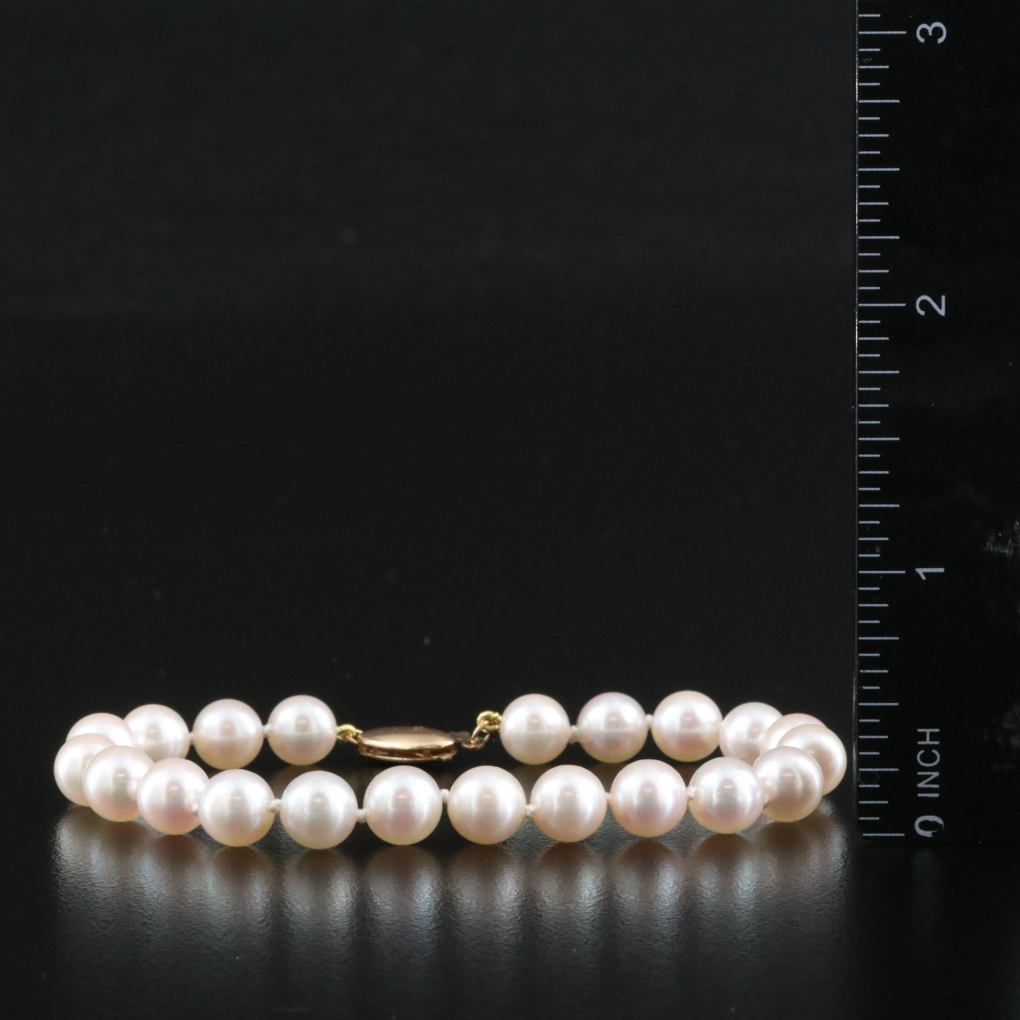 Pearl Bracelet with 14K Clasp