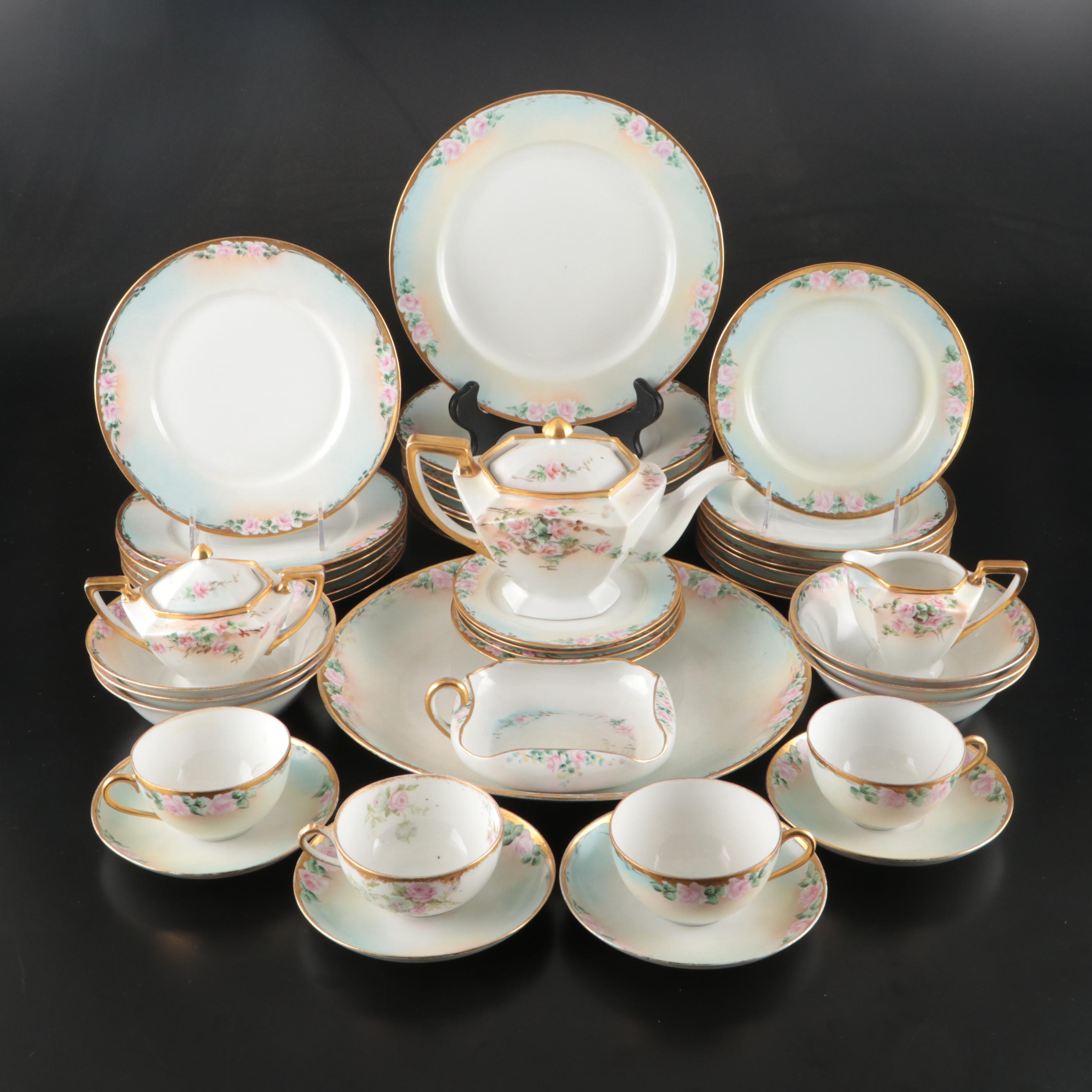 Hutschenreuther Bavarian Gilt Porcelain Dinnerware