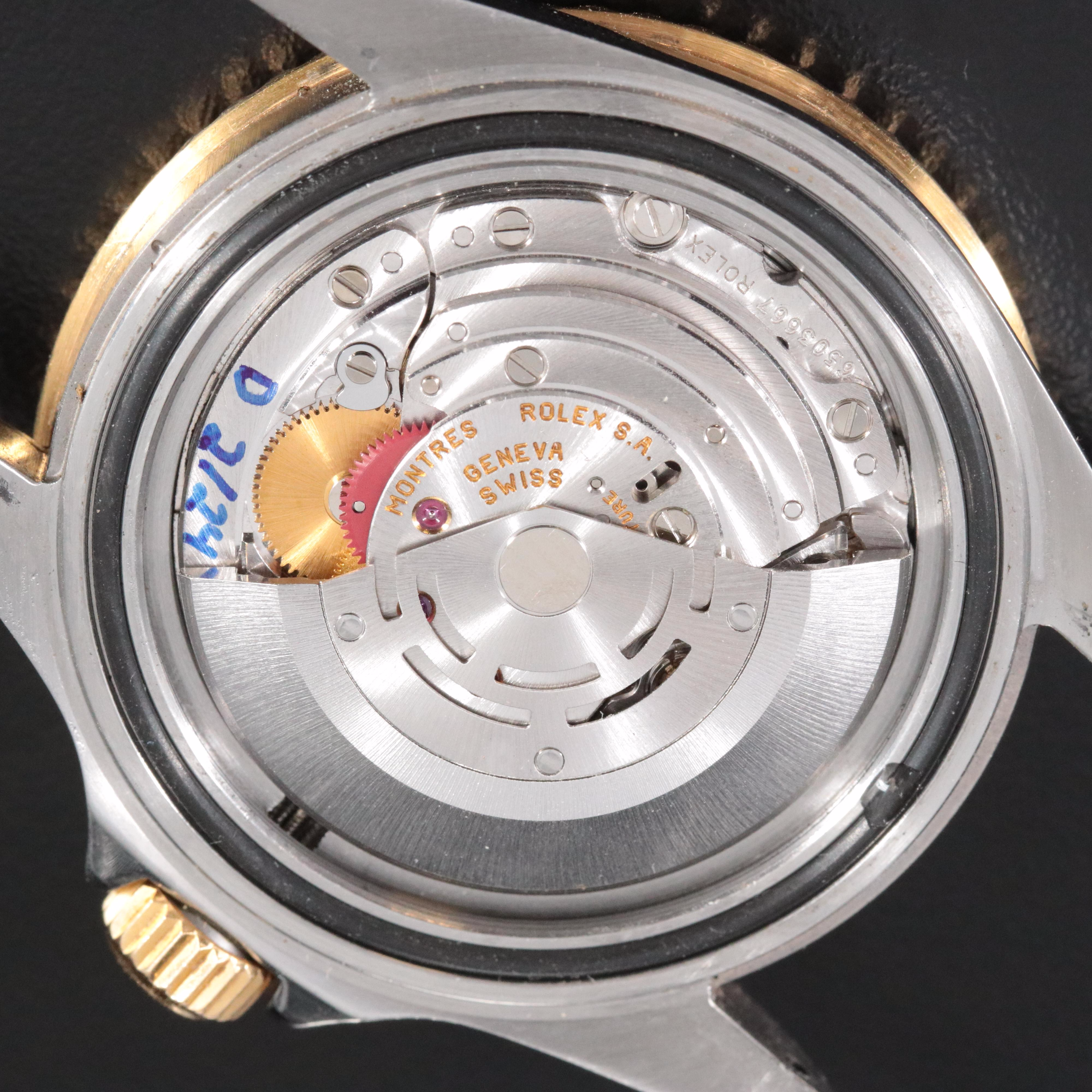 1996 Rolex 16613 Serti Diamond and Sapphire Dial Submariner Date Watch