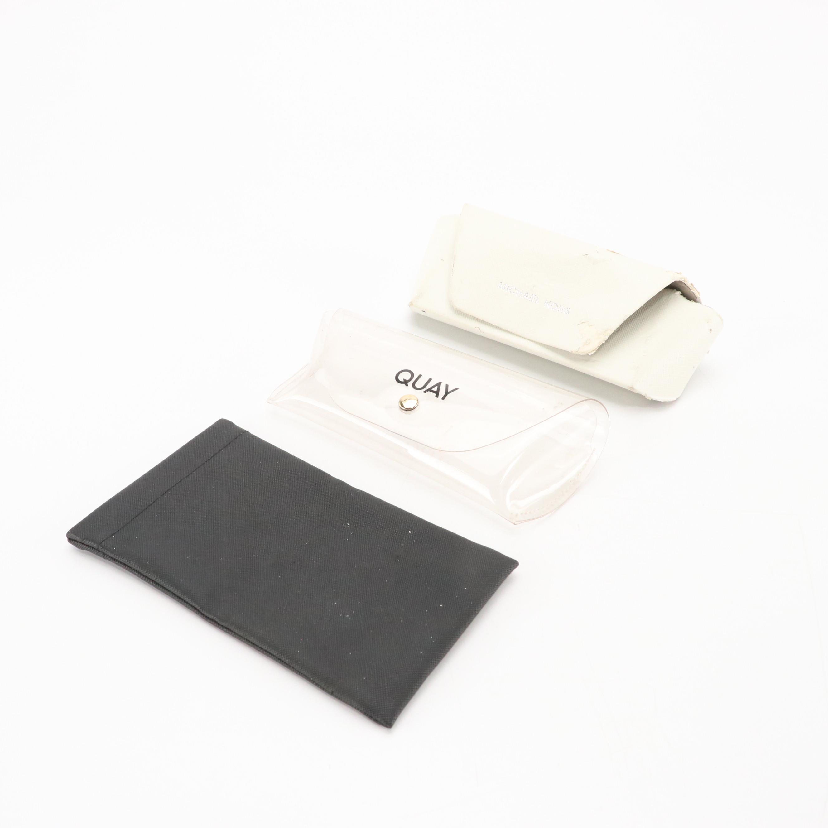 QUAY Polarized High Key Sunglasses, Michael Kors Miami Sunglasses, Other Pair