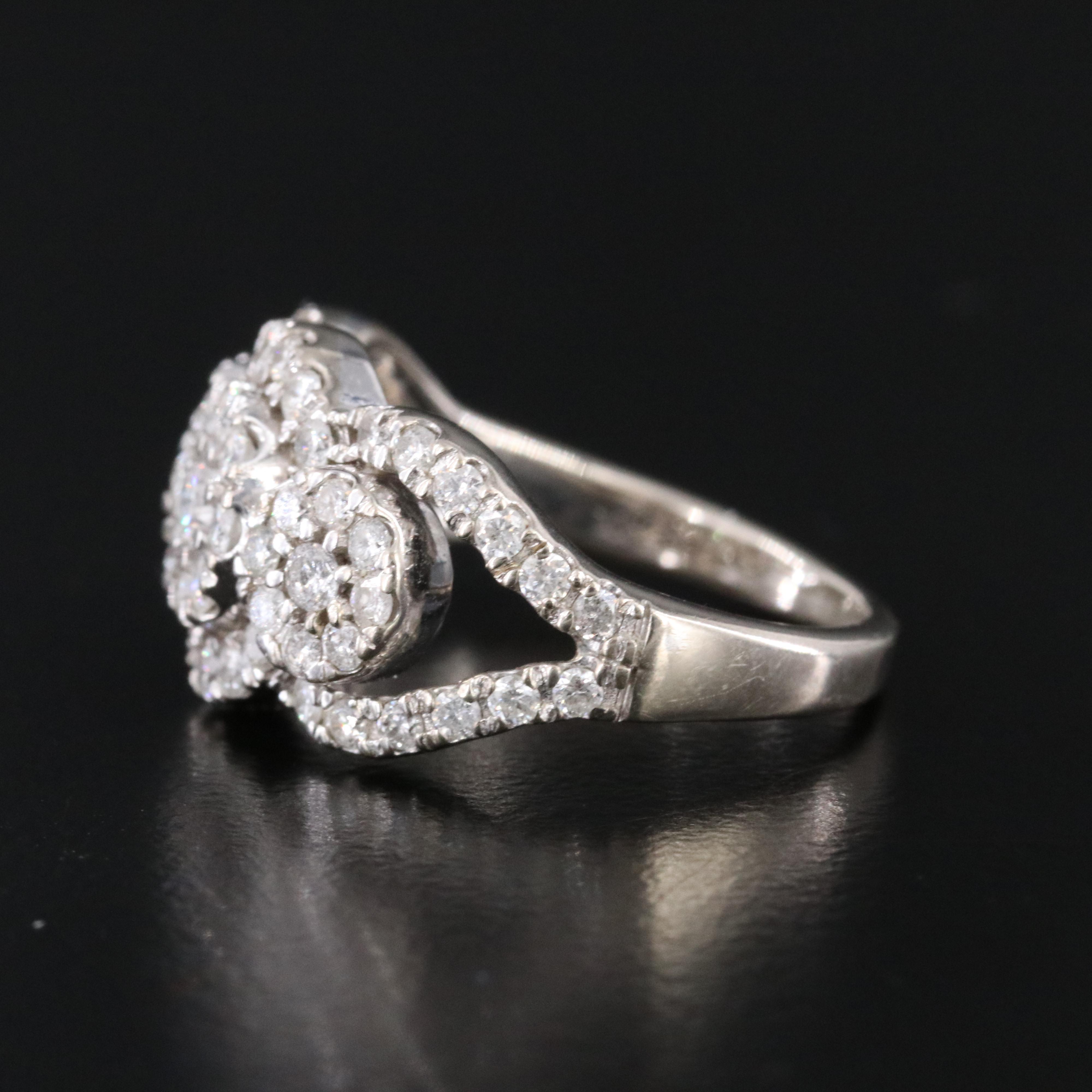 10K 0.95 CTW Diamond Ring