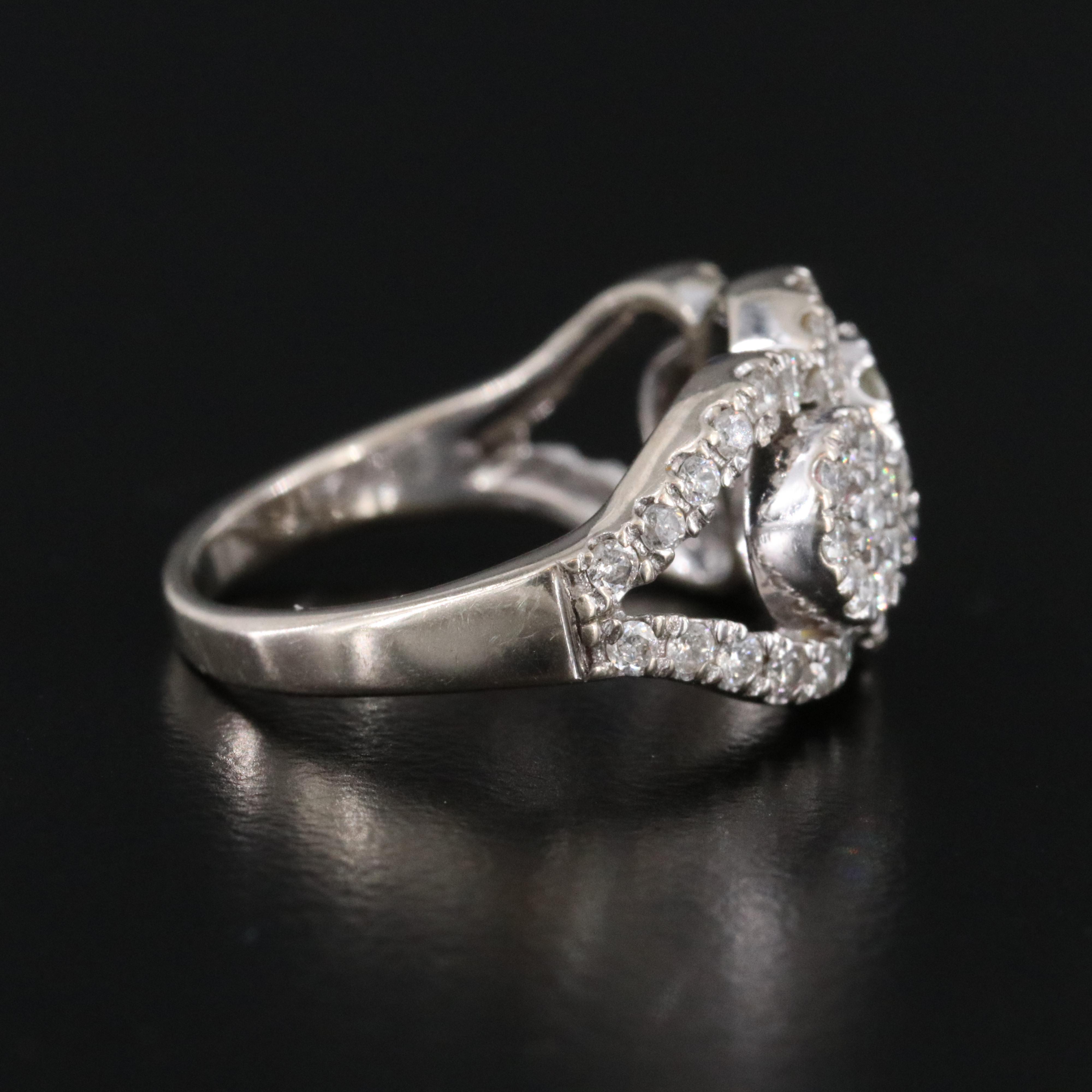 10K 0.95 CTW Diamond Ring