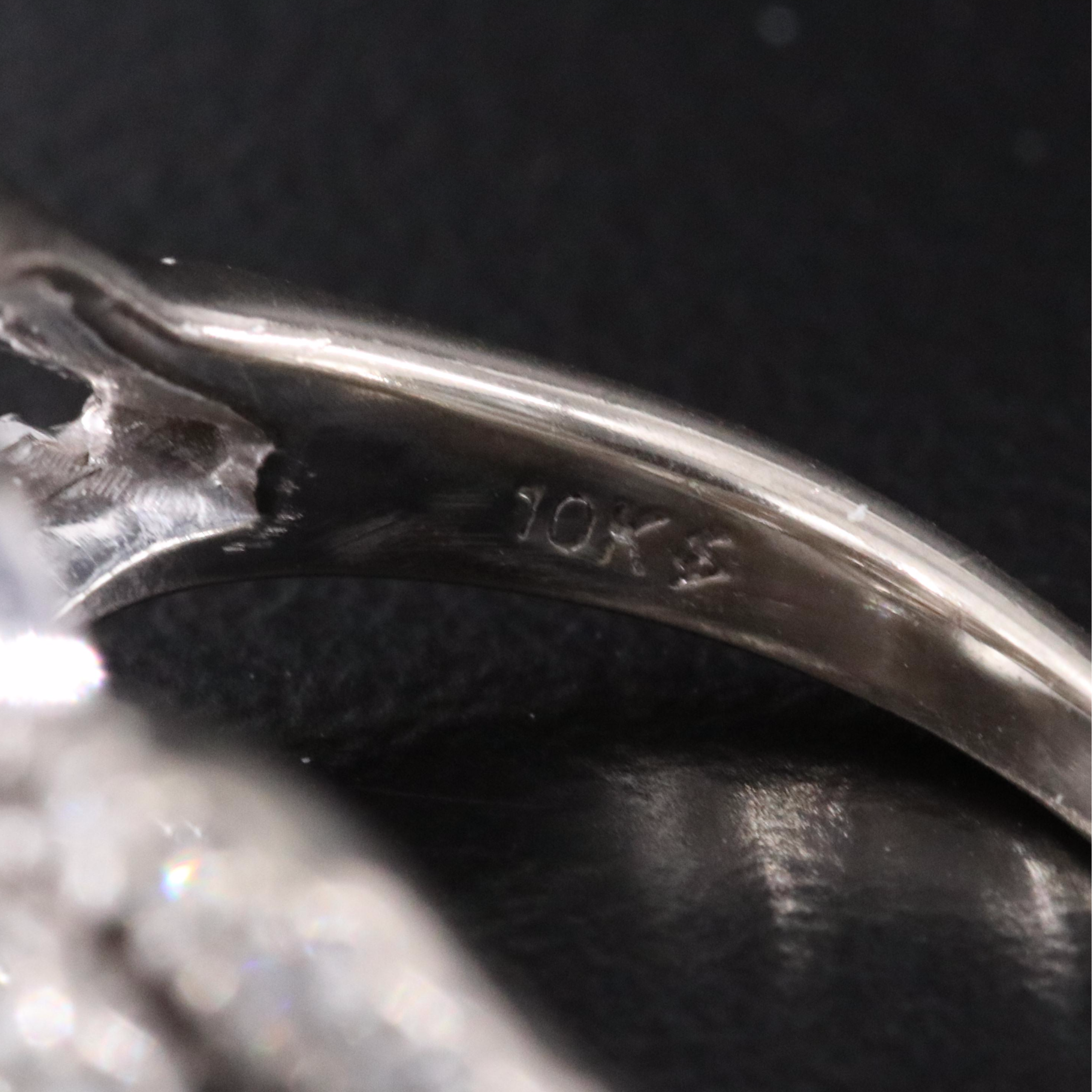 10K 0.95 CTW Diamond Ring
