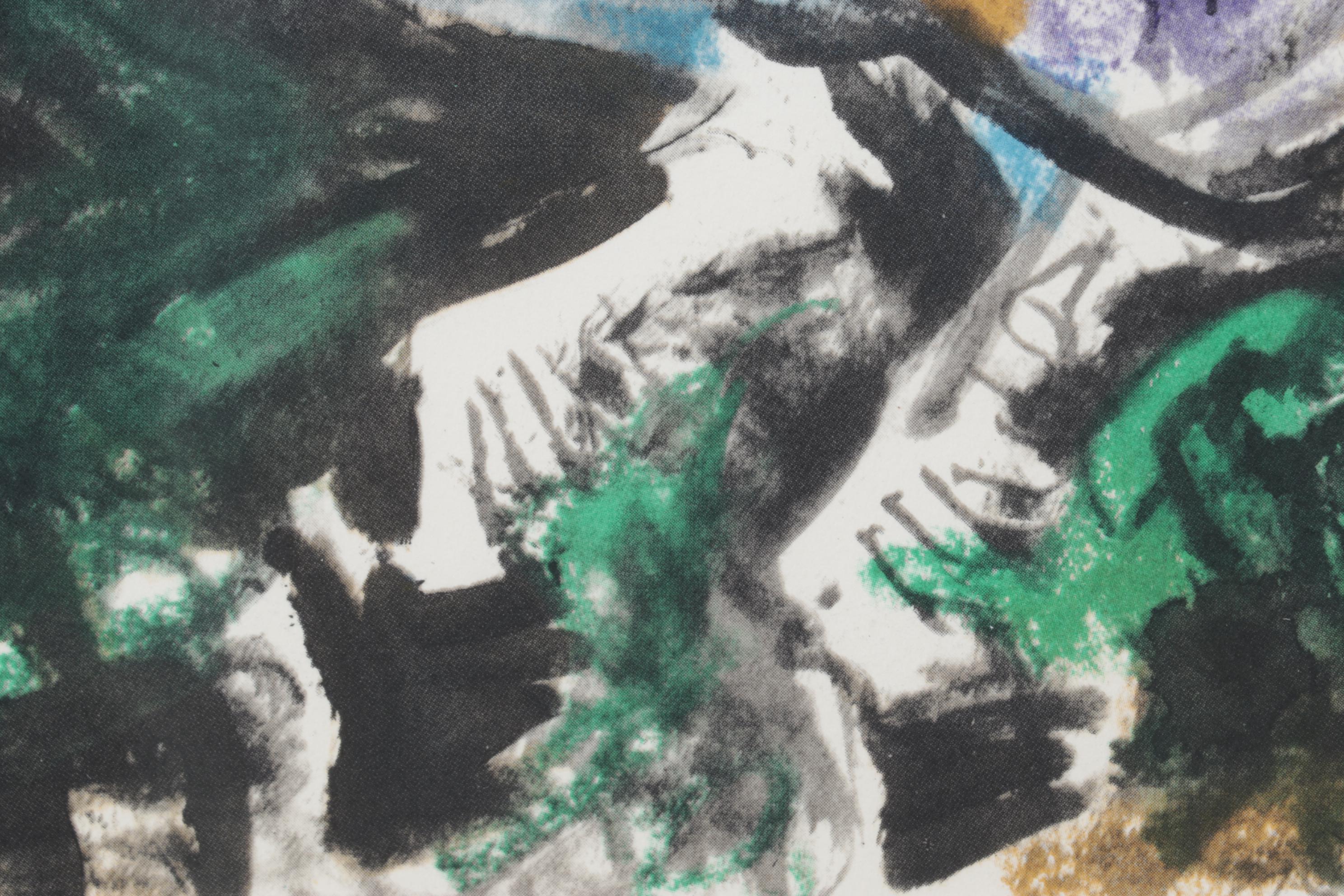 Lithograph after Pablo Picasso "Jacqueline on White Horse," 1961