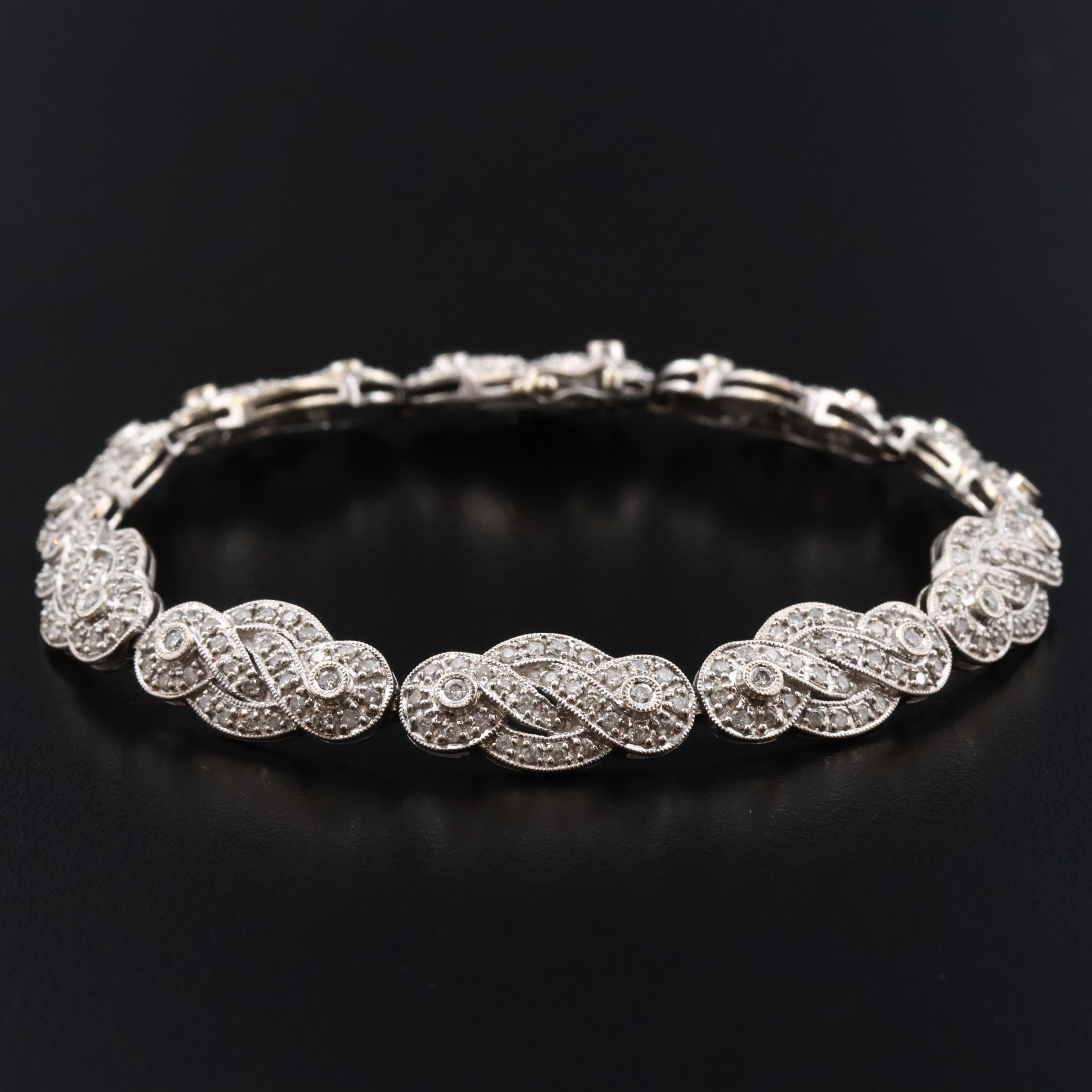 14K 1.96 CTW Diamond Bracelet