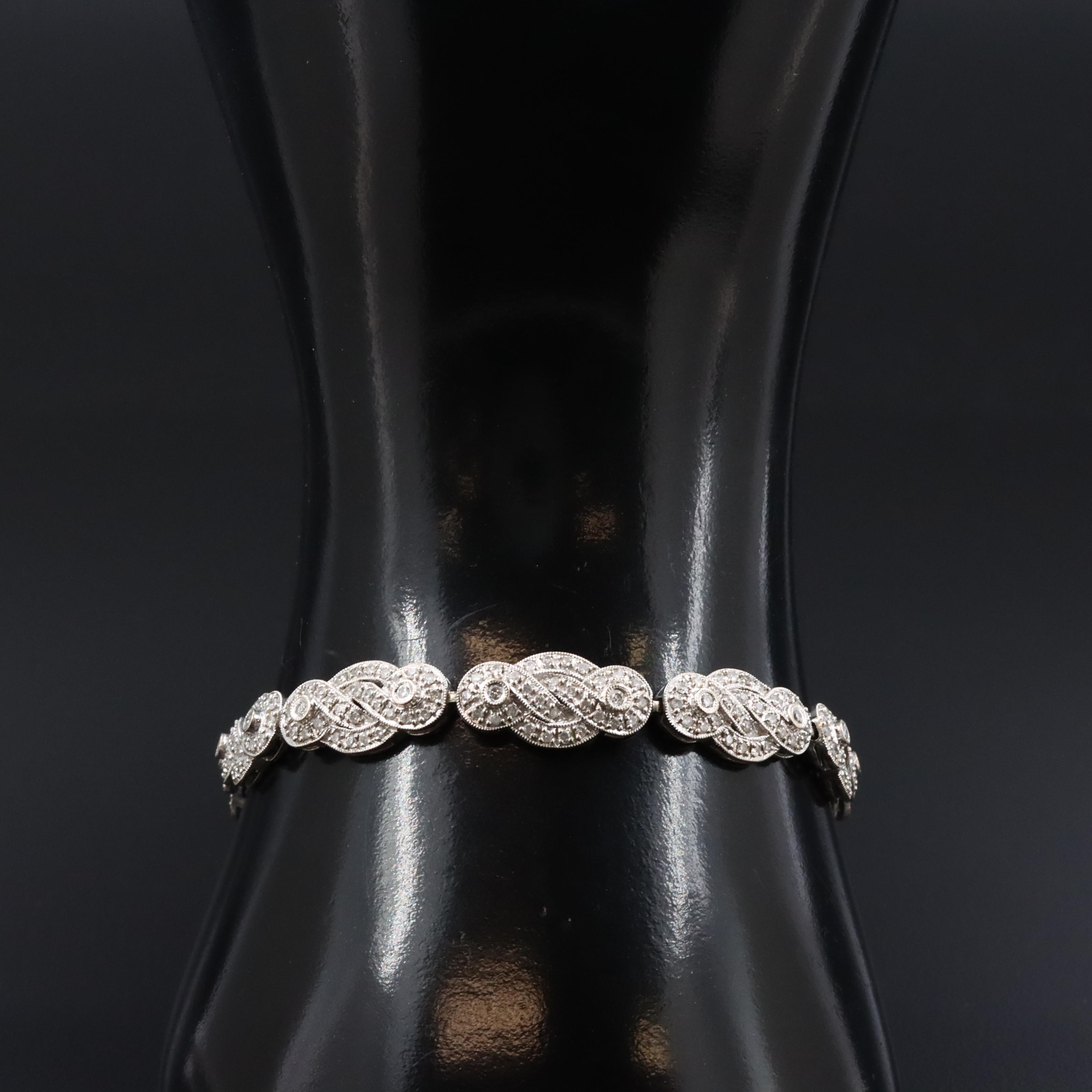 14K 1.96 CTW Diamond Bracelet