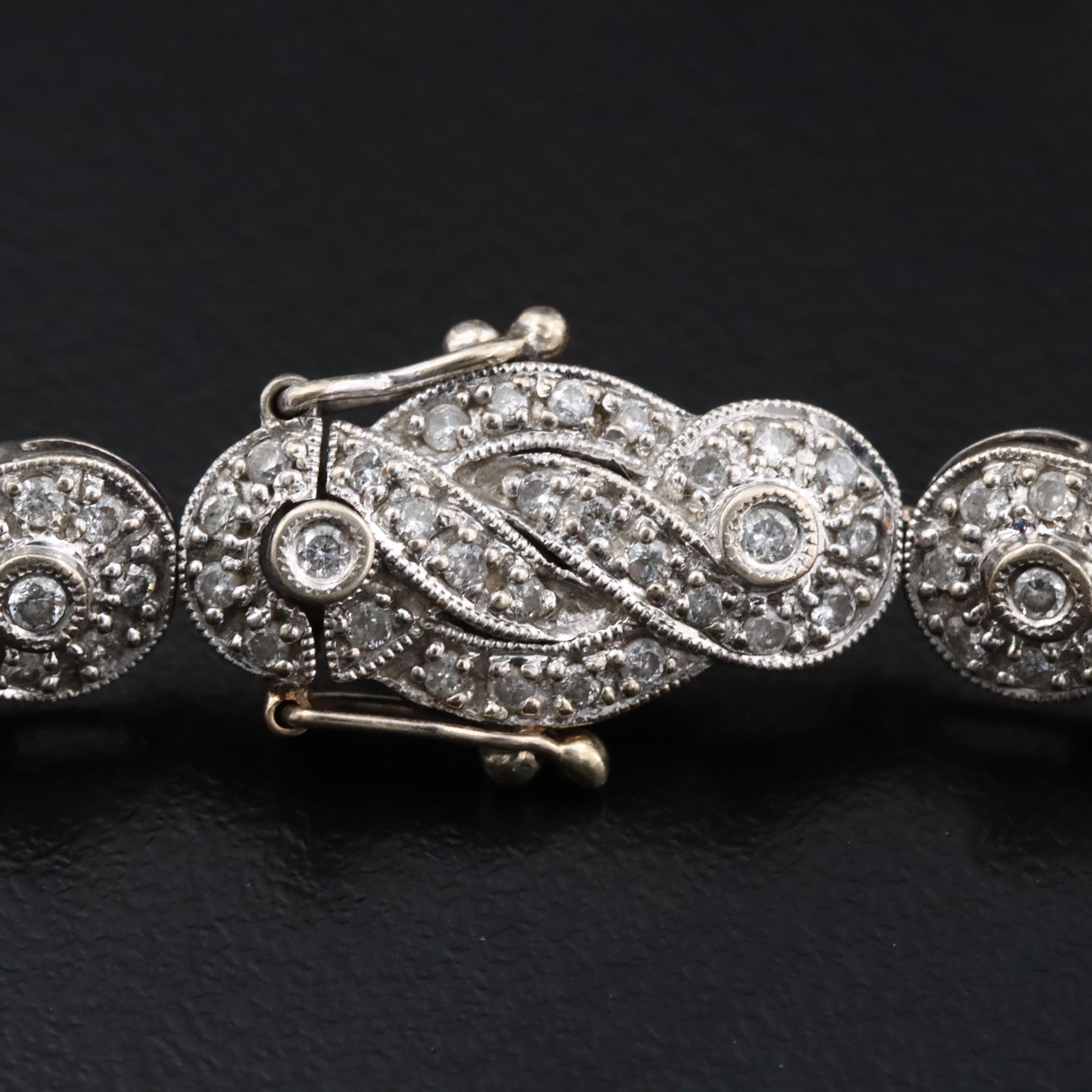 14K 1.96 CTW Diamond Bracelet