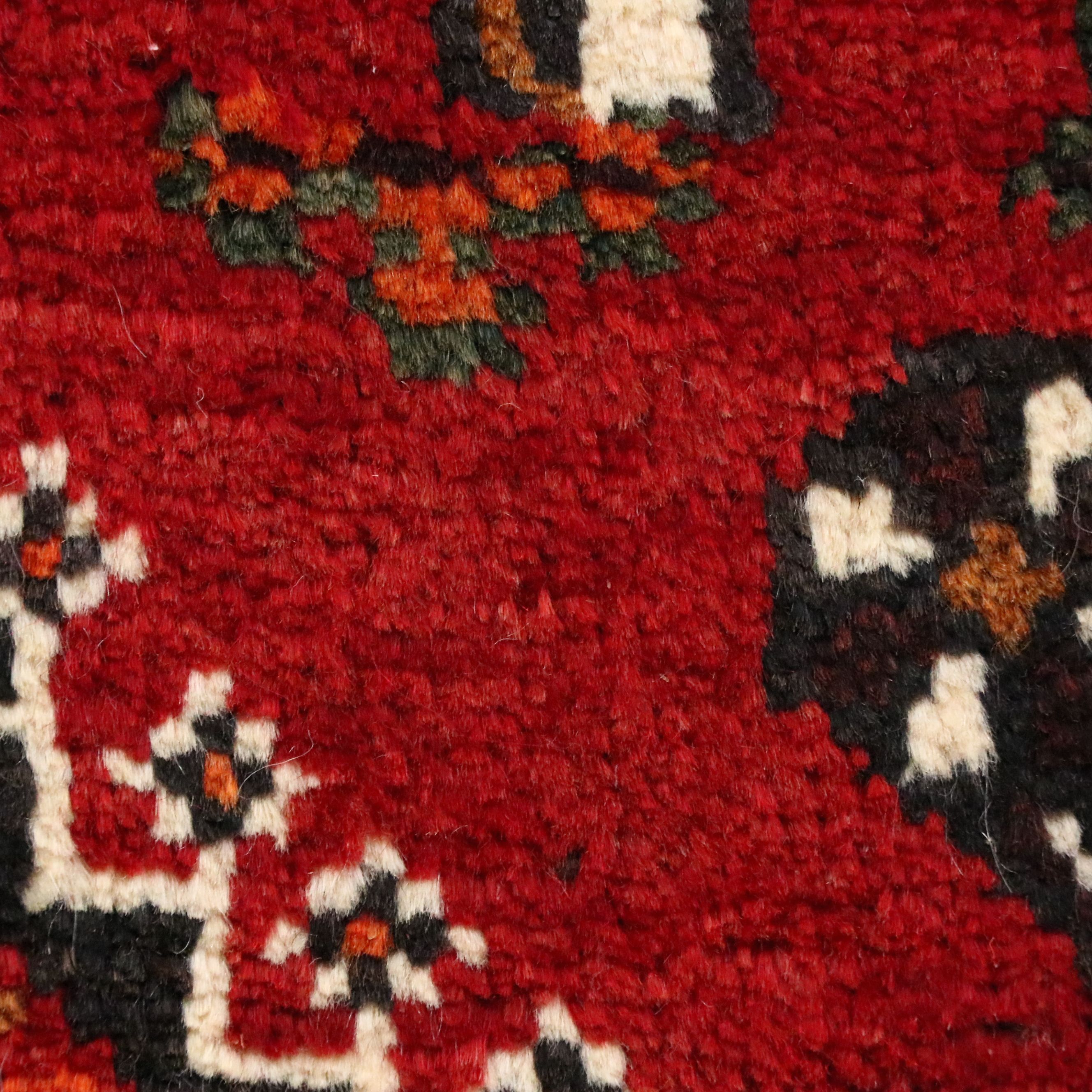 3'10 x 5'6 Hand-Knotted Persian Qashqai Area Rug